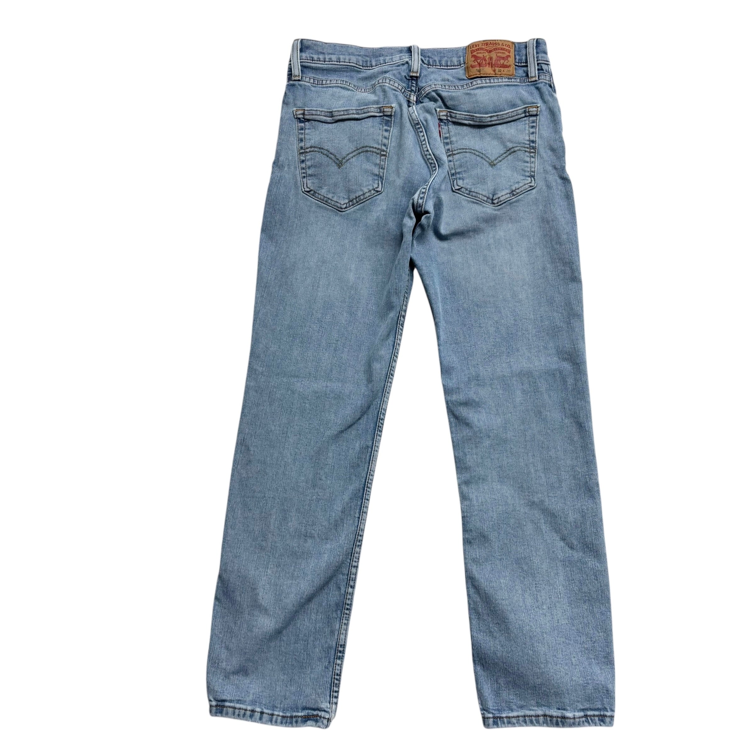 Levis 511 Jeans W31 L29 Mens Light Blue Slim Fit Stretch Denim