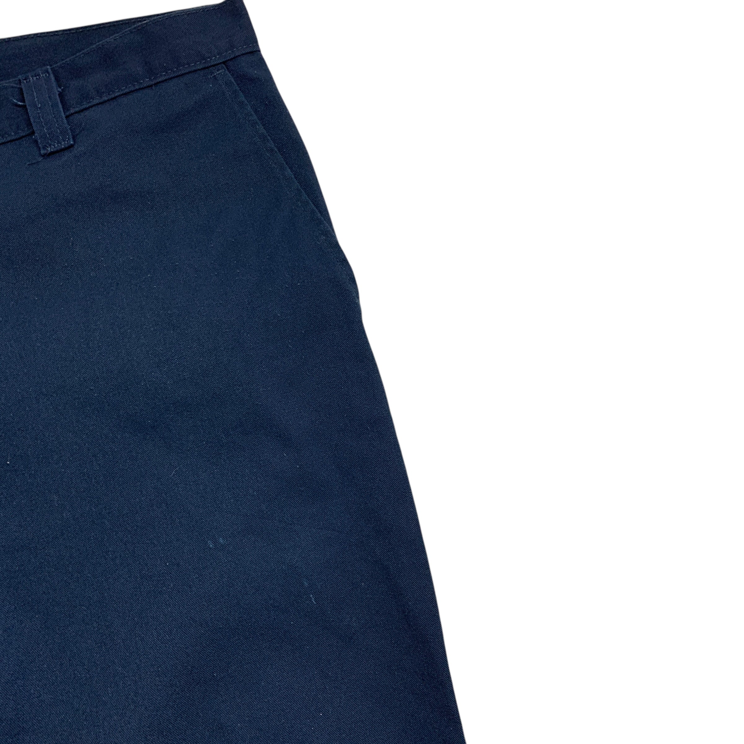 Dickies Trousers W44 L30 Mens Navy Blue Pants Relaxed Straight Fit Workwear