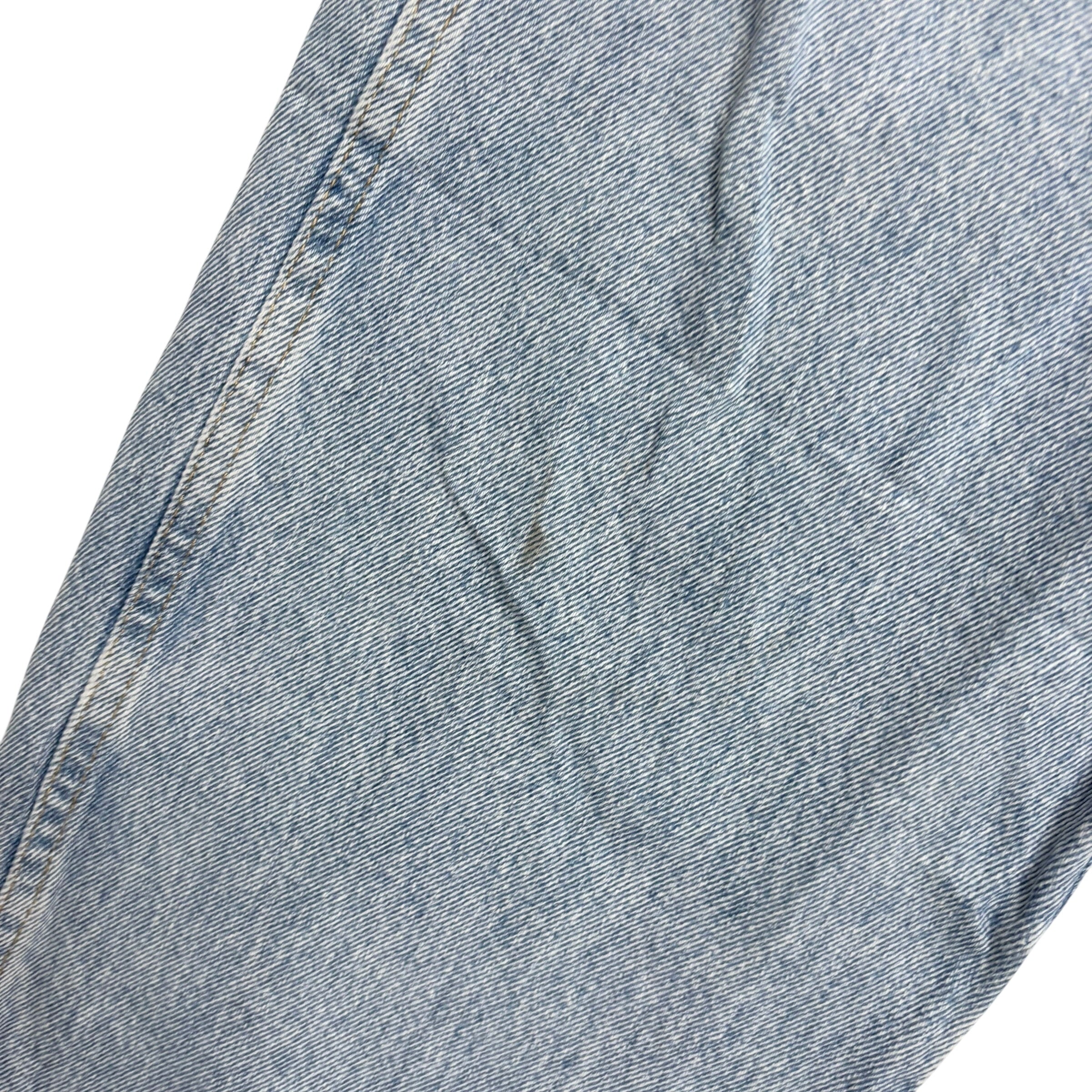 Wrangler Jeans W42 L30 Mens Light Blue Regular Straight Fit Vintage Denim