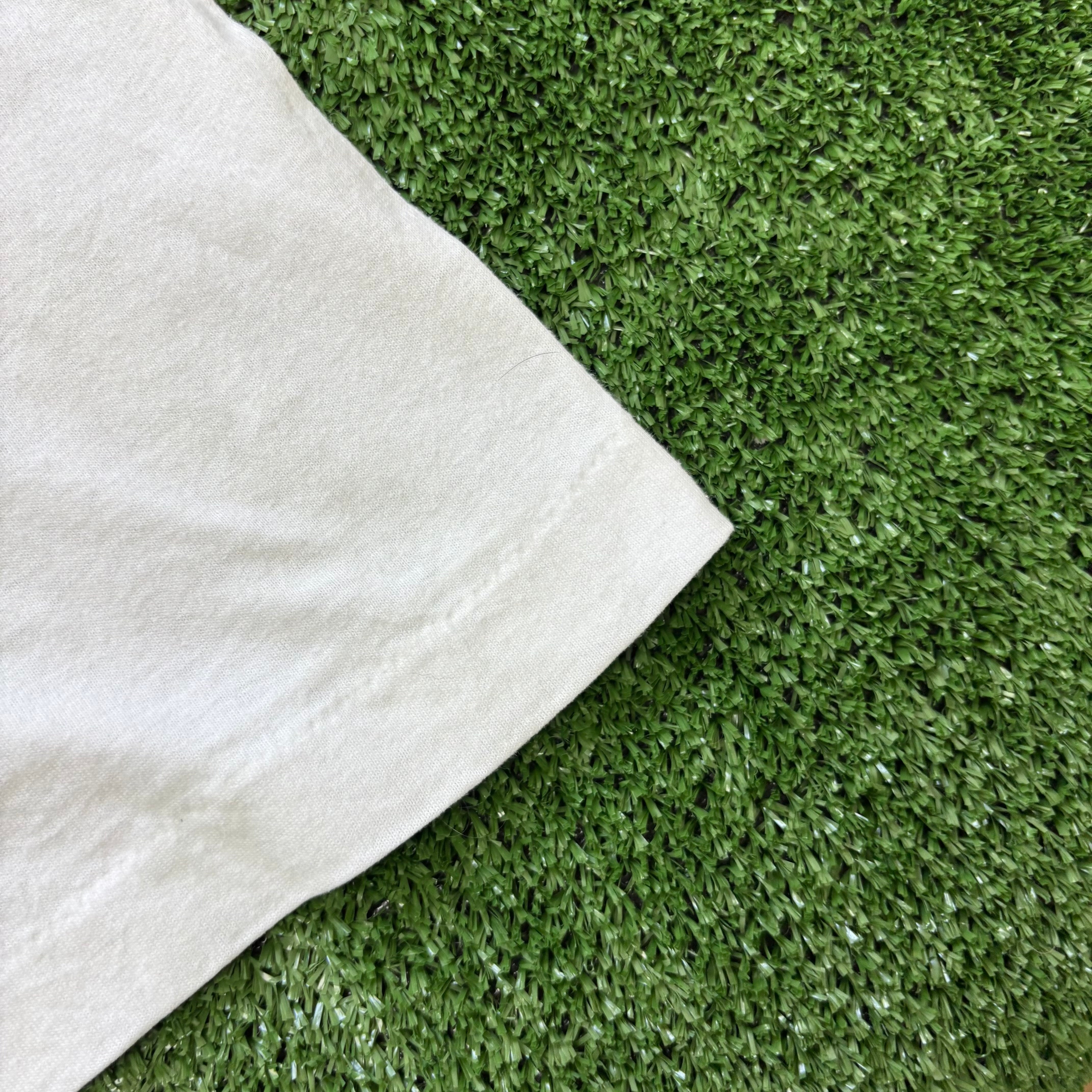 Vintage T Shirt Mens Medium White Single Stitch Graphic Print 90s USA Tourist