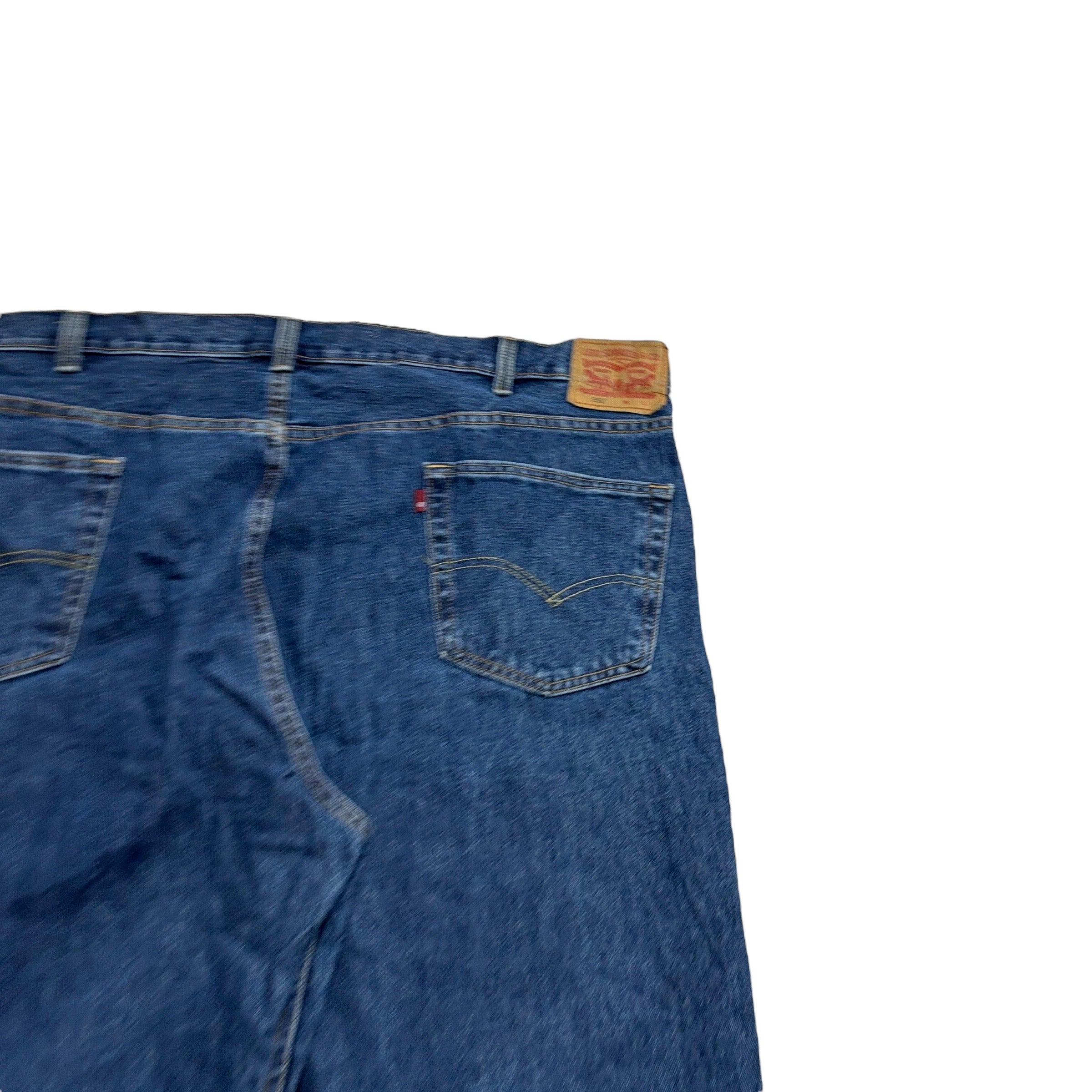Levis 550 Jeans W48 L32 Mens Mid Blue Baggy Relaxed Straight Fit Denim (E)