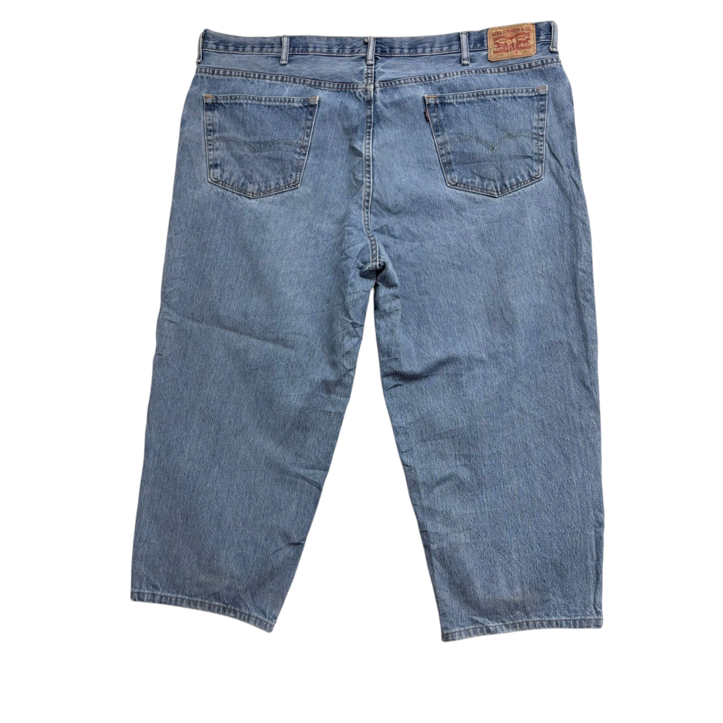 Levis 560 Jeans W48 L25 Mens Light Blue Baggy Relaxed Comfort Fit Denim