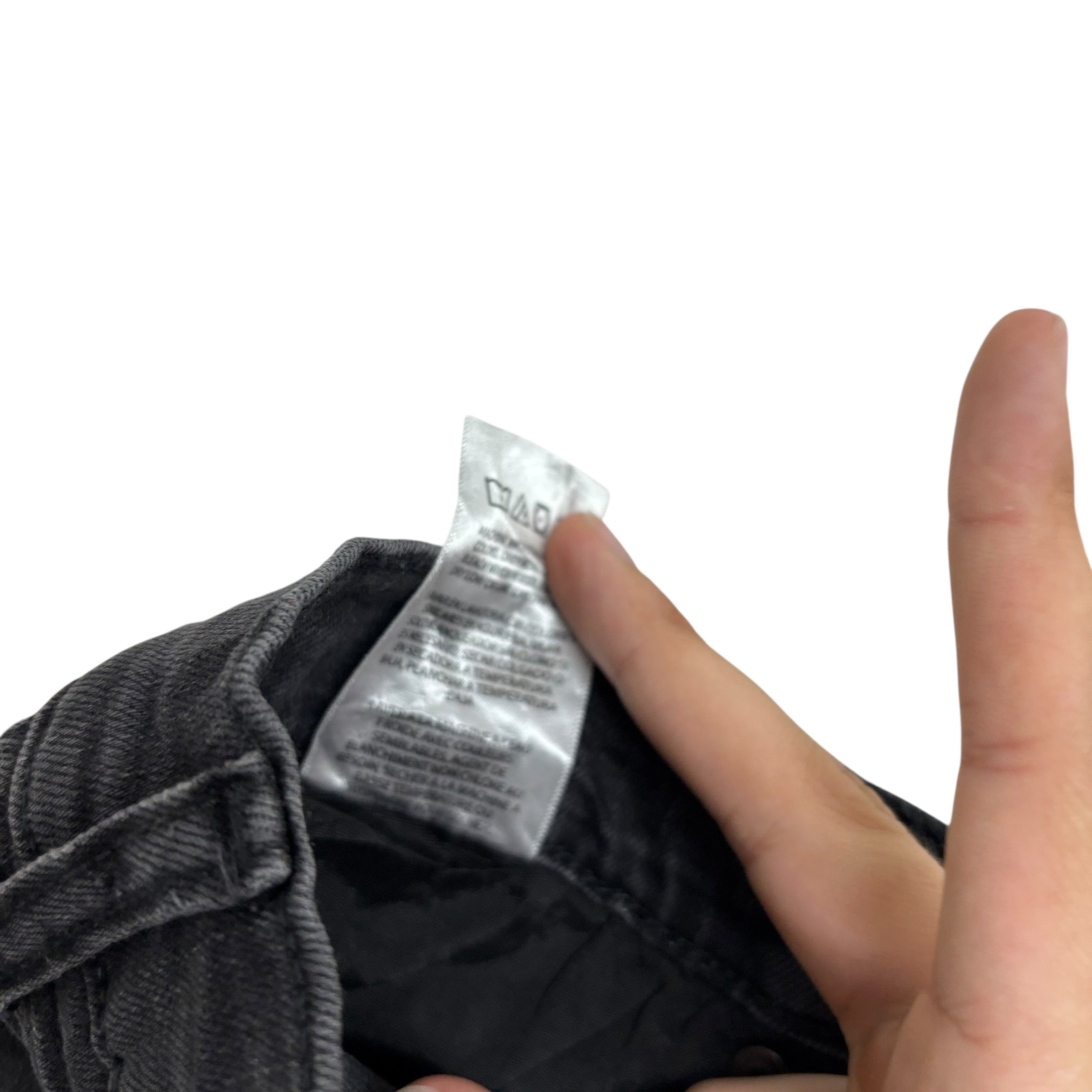 Wrangler Jeans W40 L30 Mens Black Regular Bootcut Fit Stretch Denim