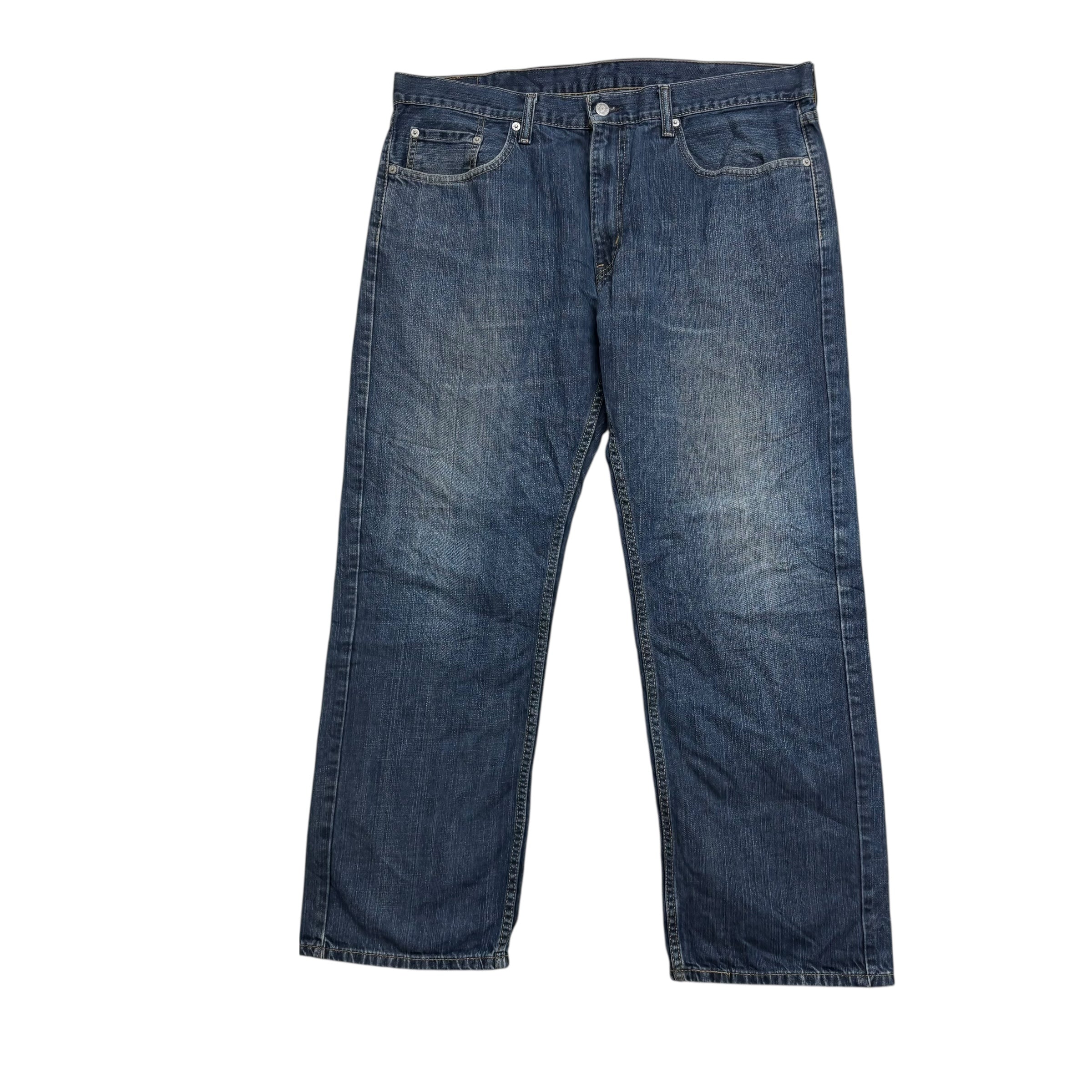 Levis 559 Jeans W38 L30 Mens Dark Blue Baggy Relaxed Straight Fit Denim
