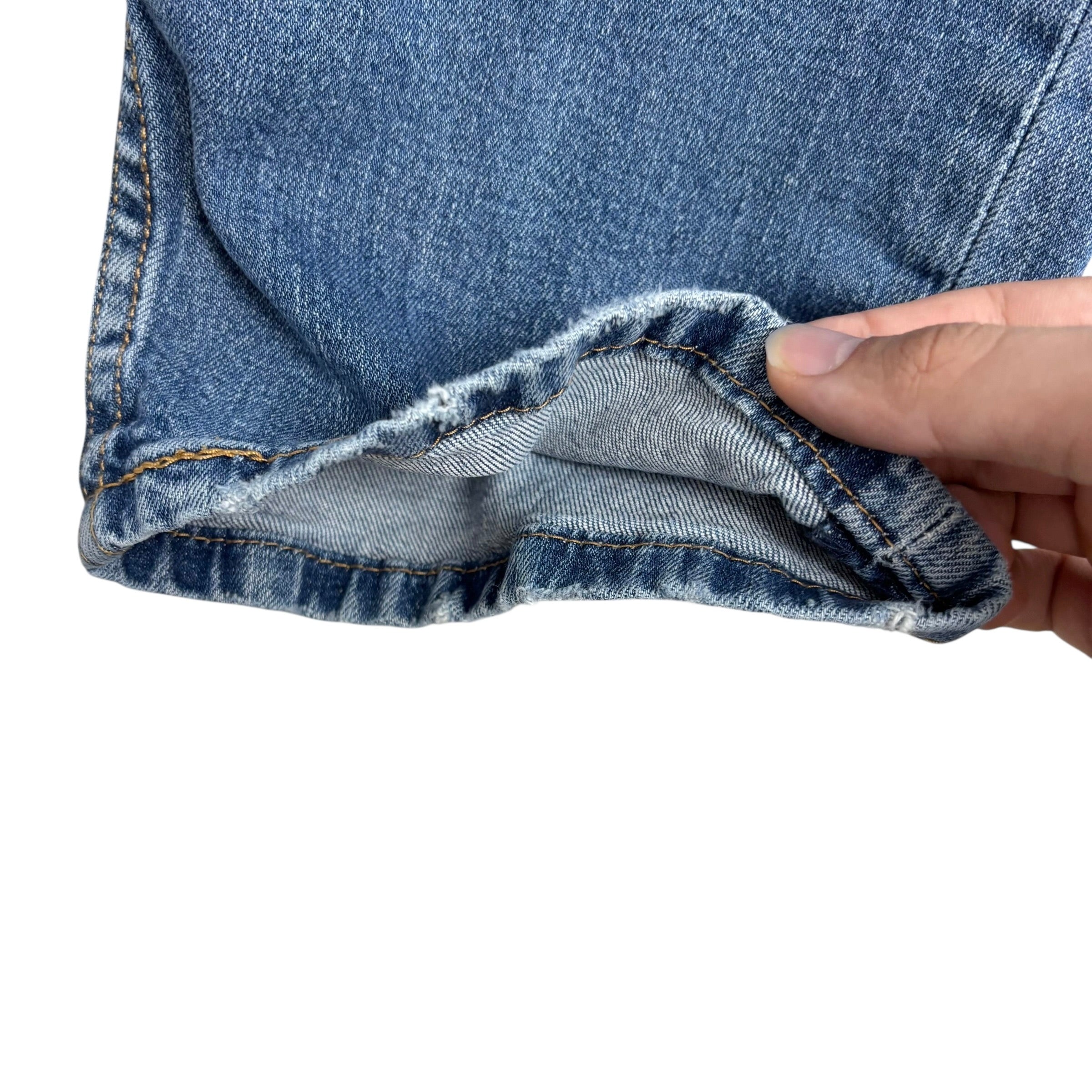 Levis 541 Jeans W36 L30 Mens Mid Blue Athletic Tapered Fit Stretch Denim