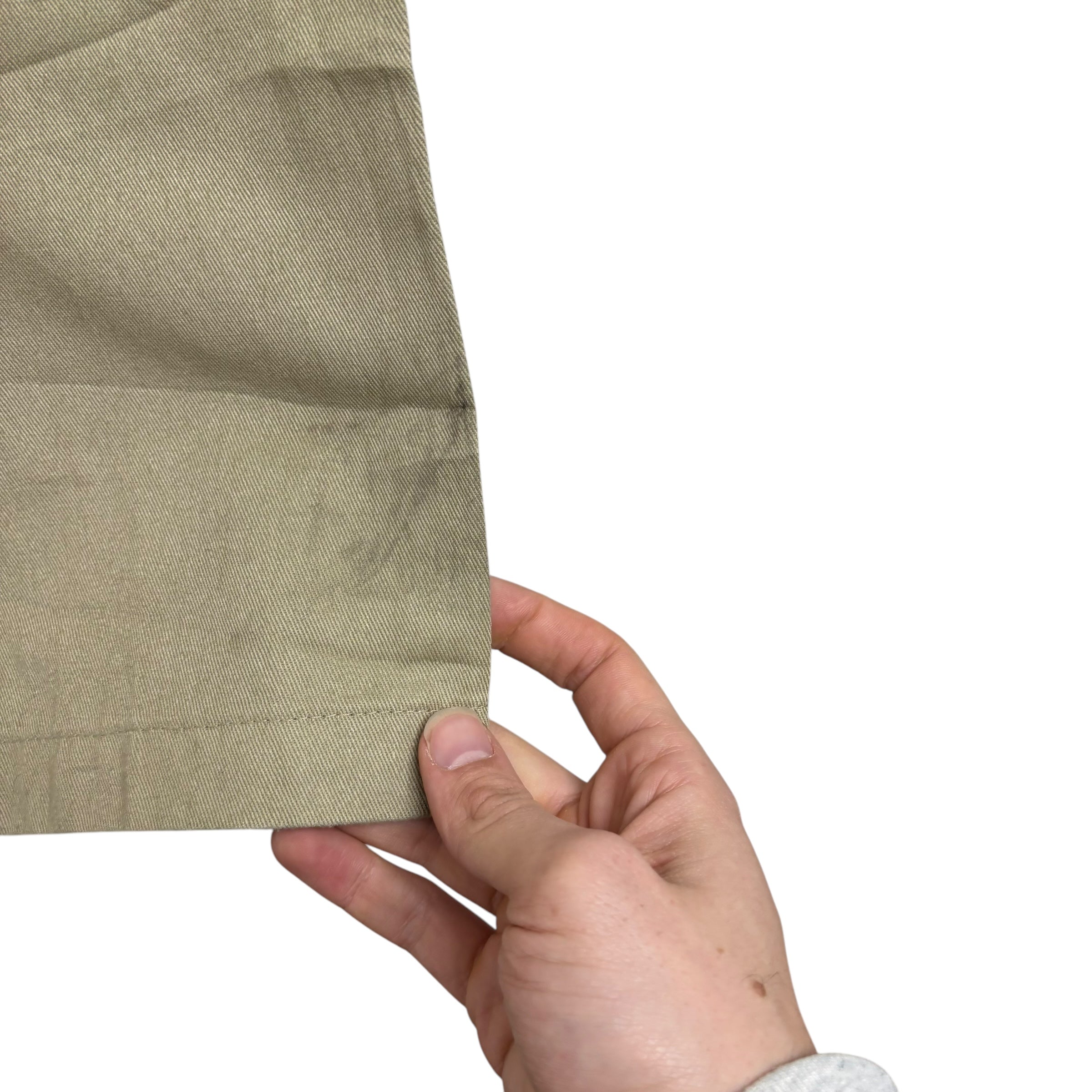Dickies 874 Trousers W42 L30 Mens Beige Pants Original Straight Fit Workwear
