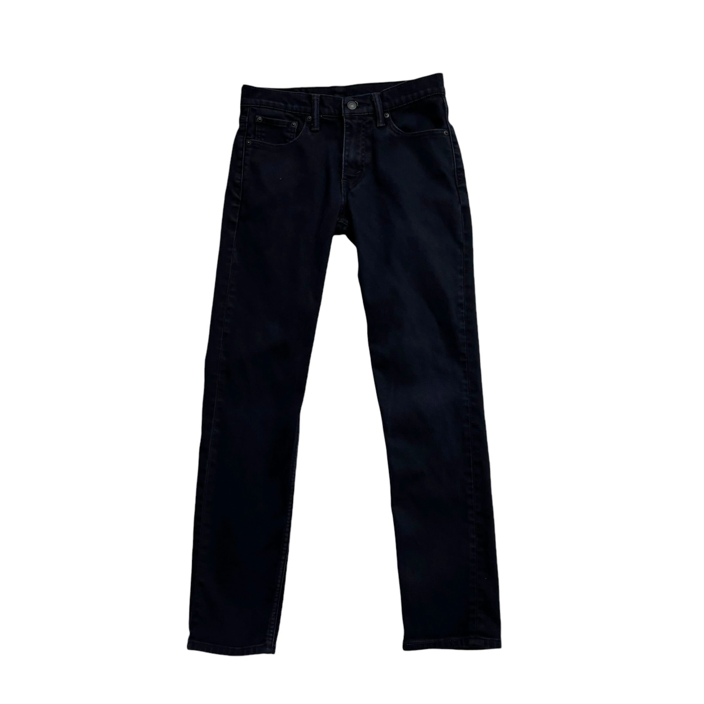 Levis 511 Trousers W29 L31 Mens Navy Blue Slim Fit Stretch Cotton Pants