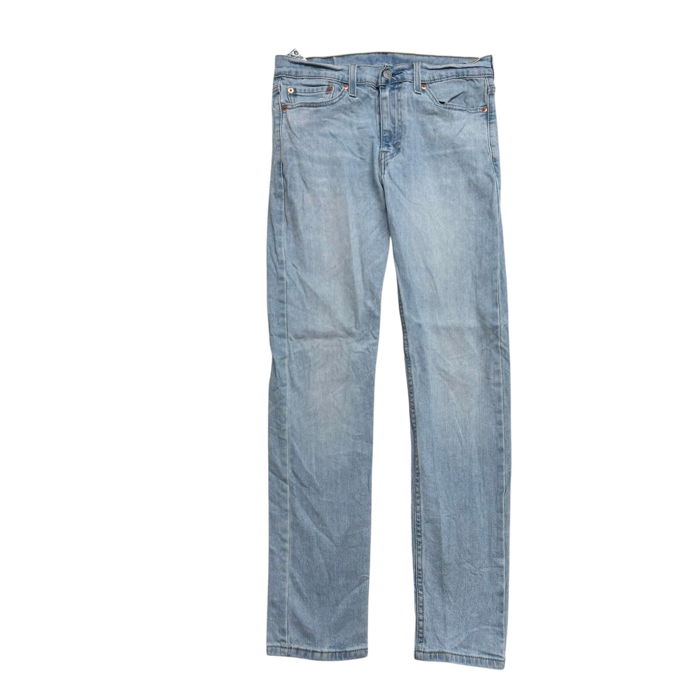 Levis 510 Jeans W29 L30 Mens Light Blue Skinny Fit Stretch Denim (E)