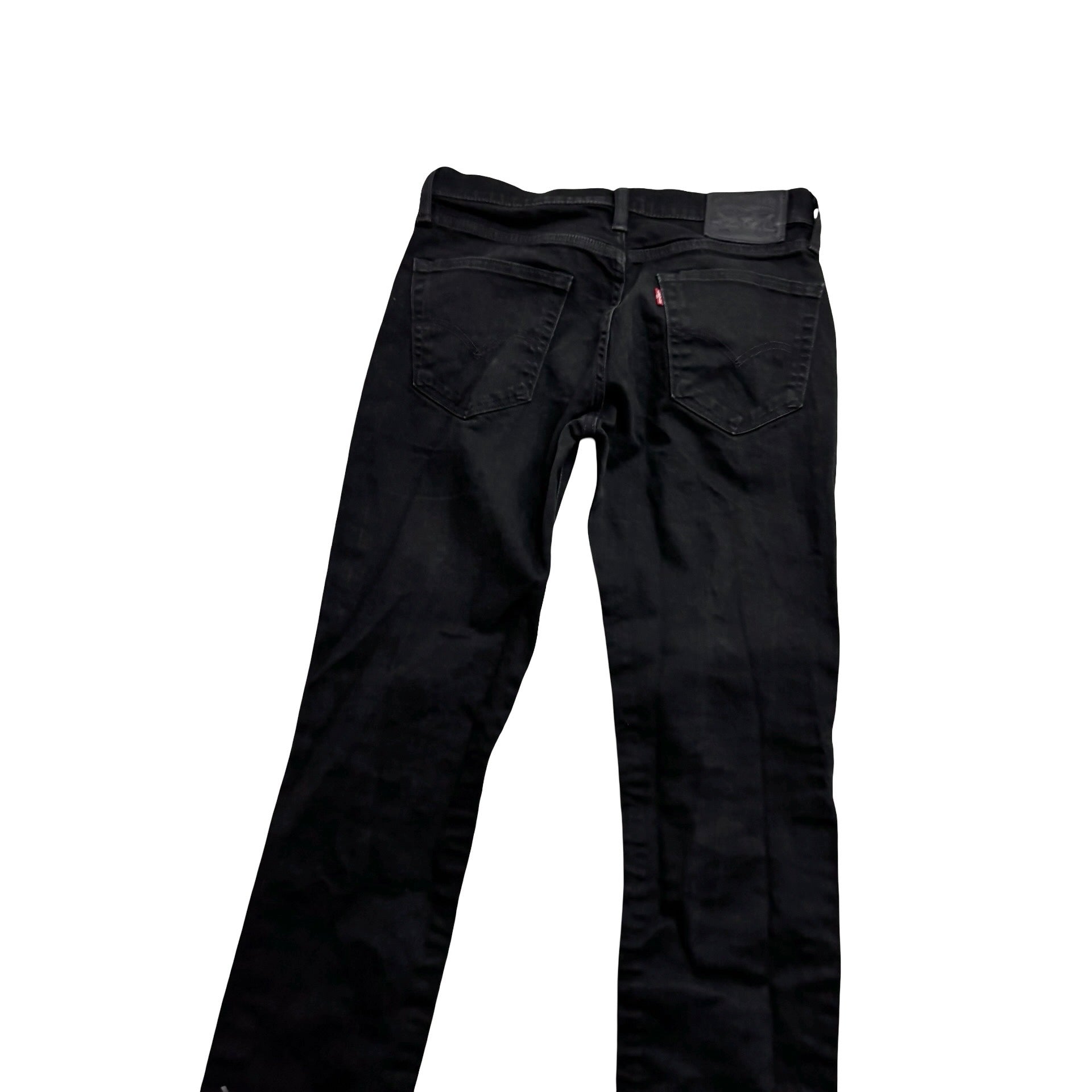 Levis 511 Jeans W30 L32 Mens Black Slim Fit Stretch Denim (E)