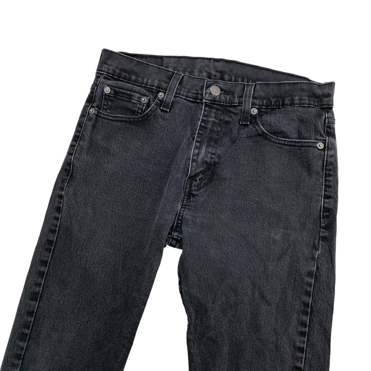 Levis 510 Jeans W30 L29 Mens Black Skinny Fit Stretch Denim