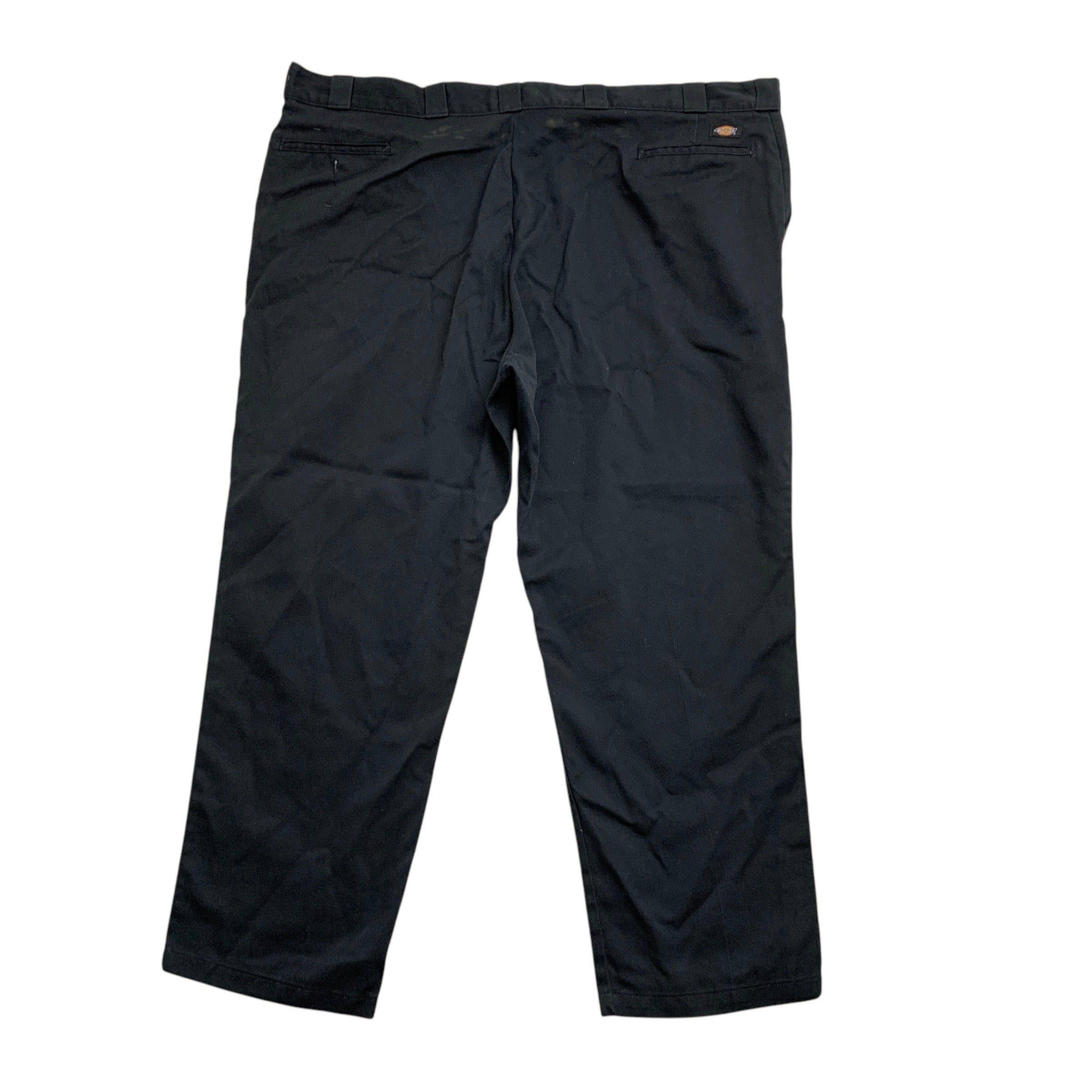 Dickies 874 Trousers W50 L32 Mens Black Pants Original Straight Fit Workwear