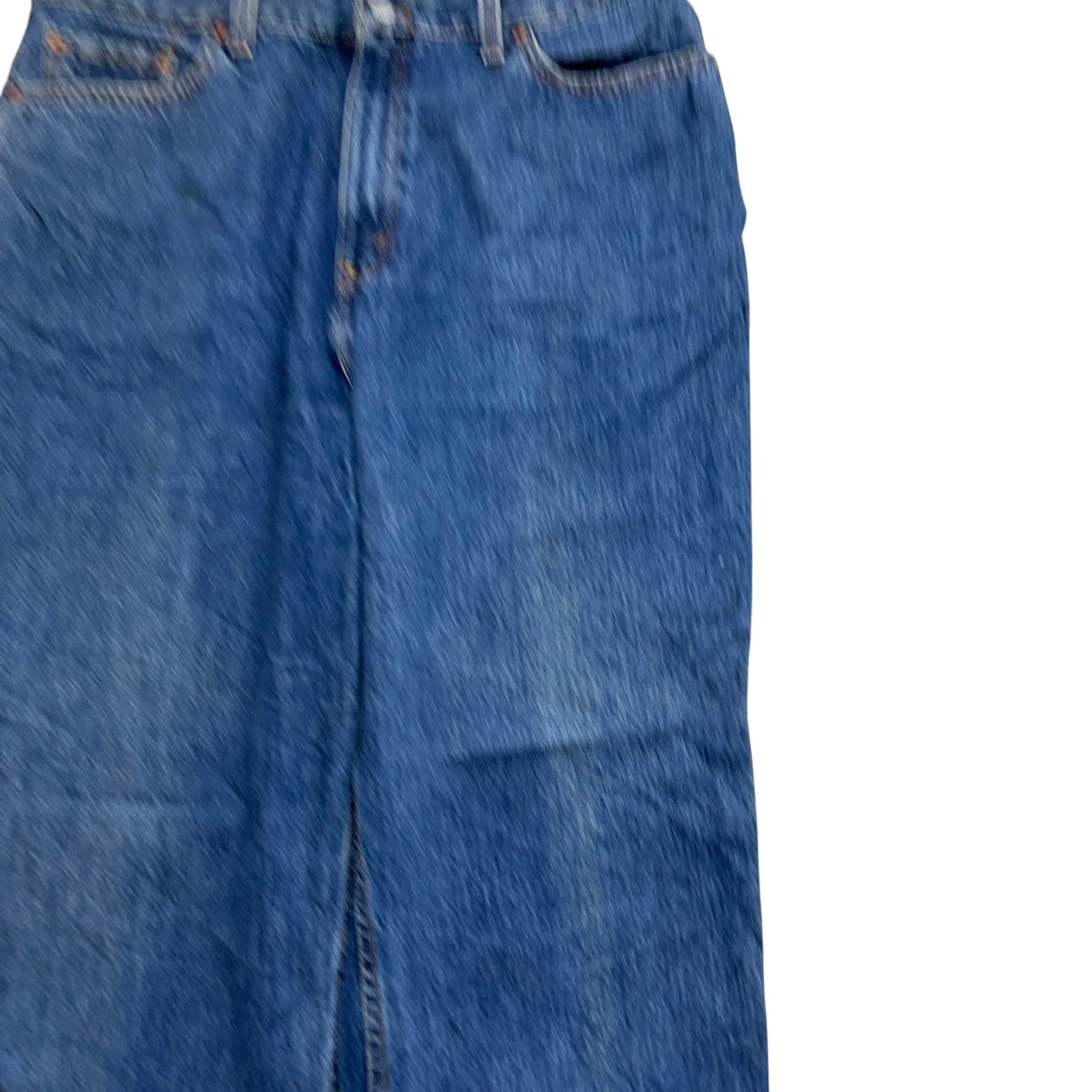 Levis 550 Jeans W32 L27 Womens Mid Blue Relaxed Taper Vintage USA Made