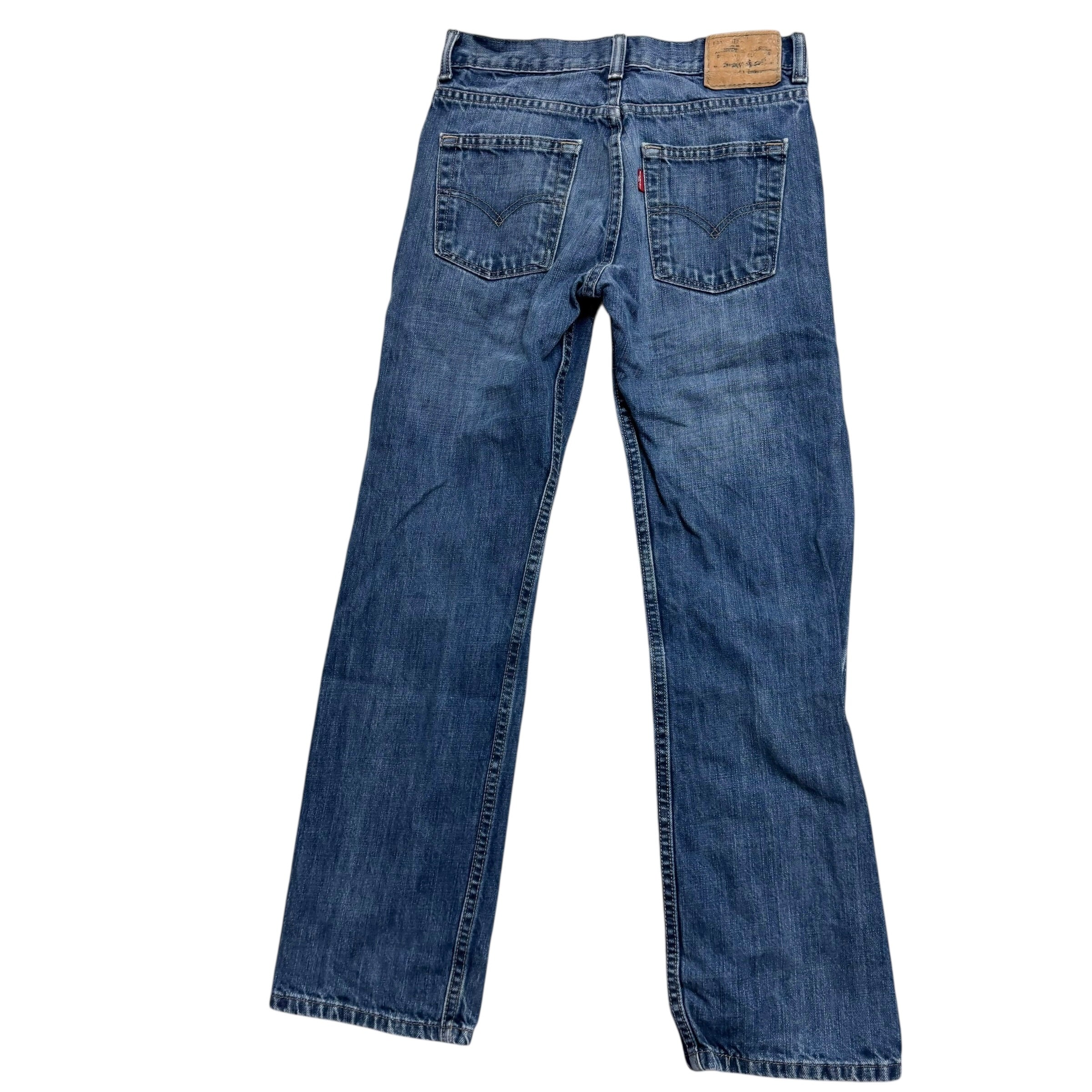 Levis 514 Jeans W27 L27 Mens Mid Blue Regular Straight Fit Vintage Denim