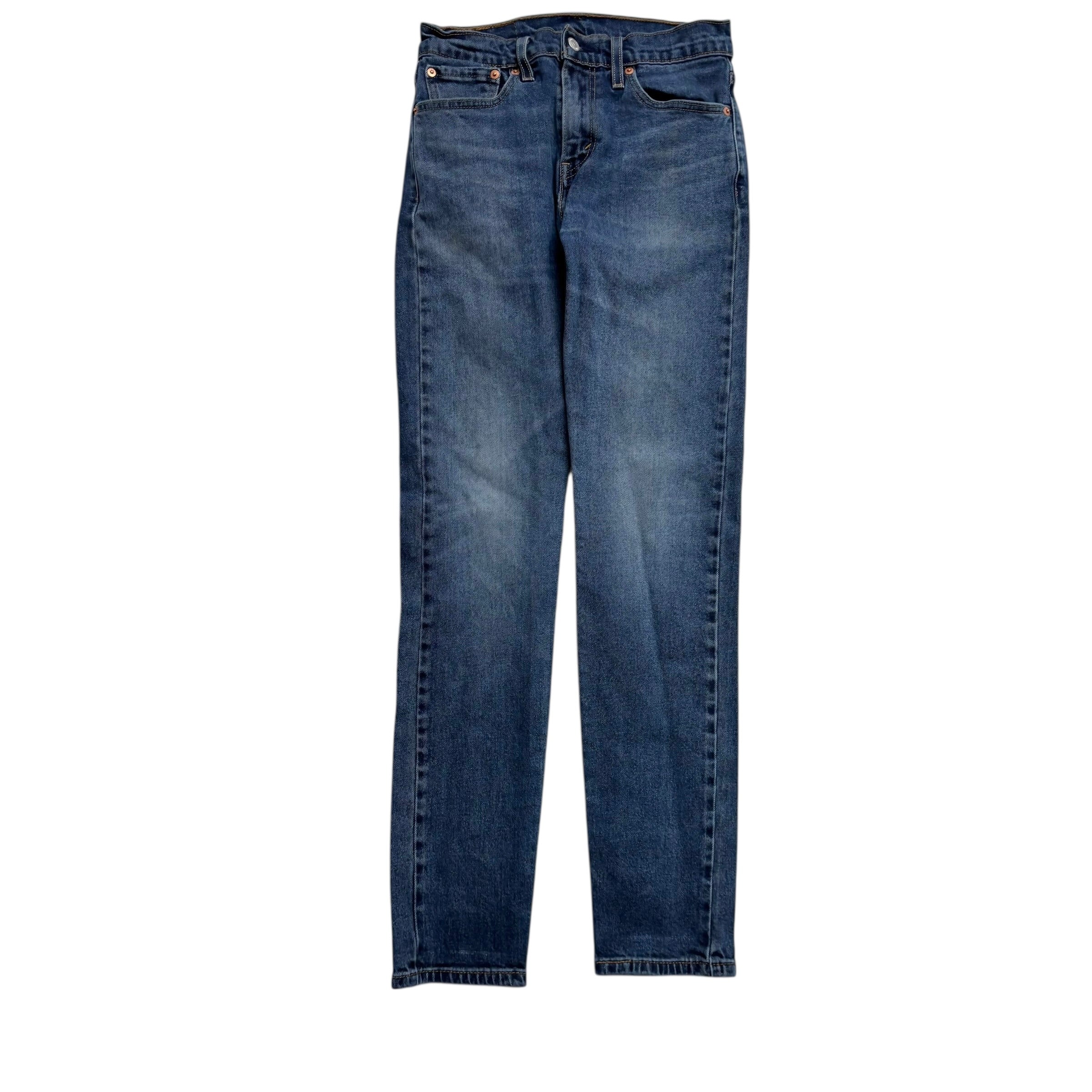 Levis 512 Jeans W28 L32 Mens Mid Blue Slim Tapered Fit Stretch Denim