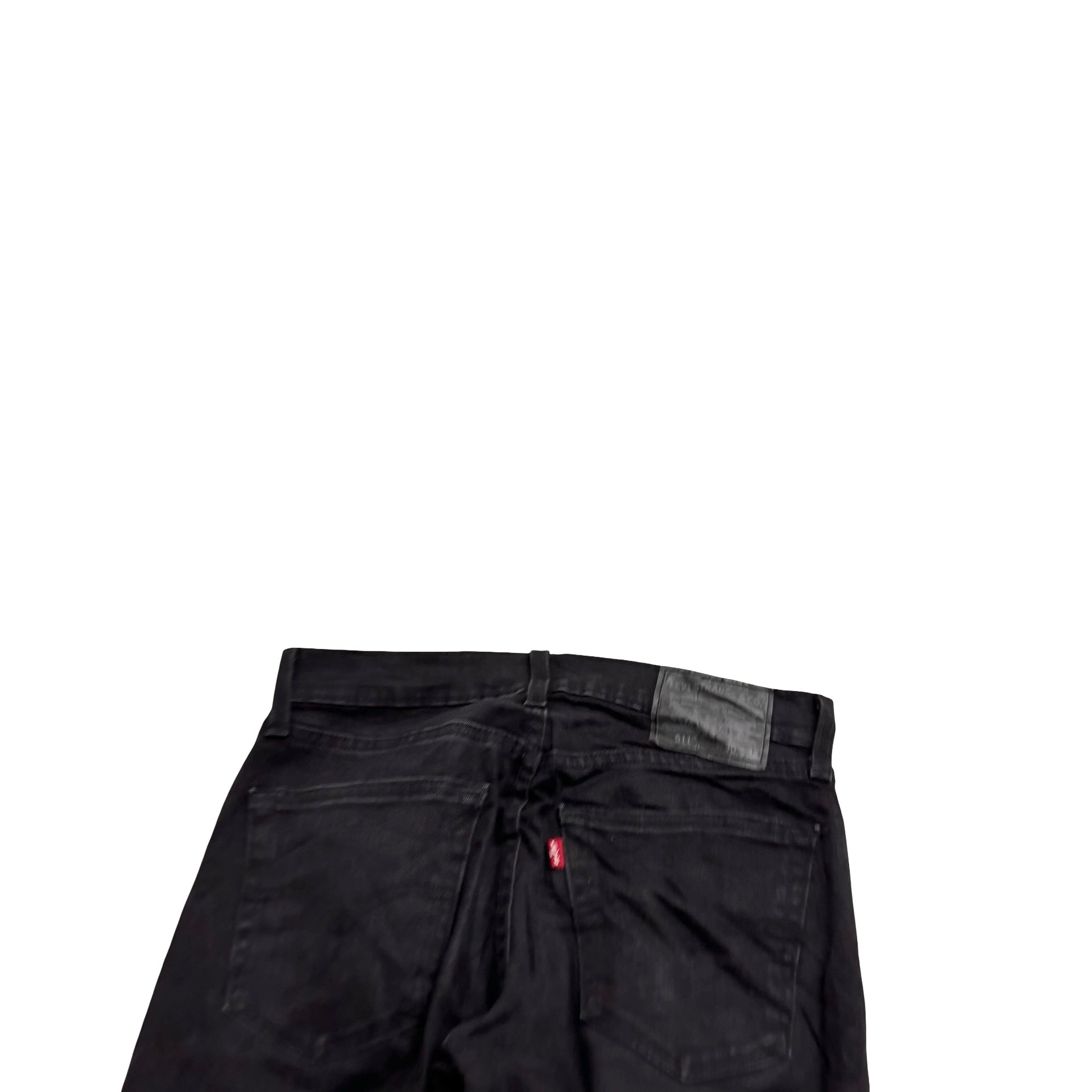 Levis 511 Jeans W30 L32 Mens Black Slim Fit Stretch Denim (E)
