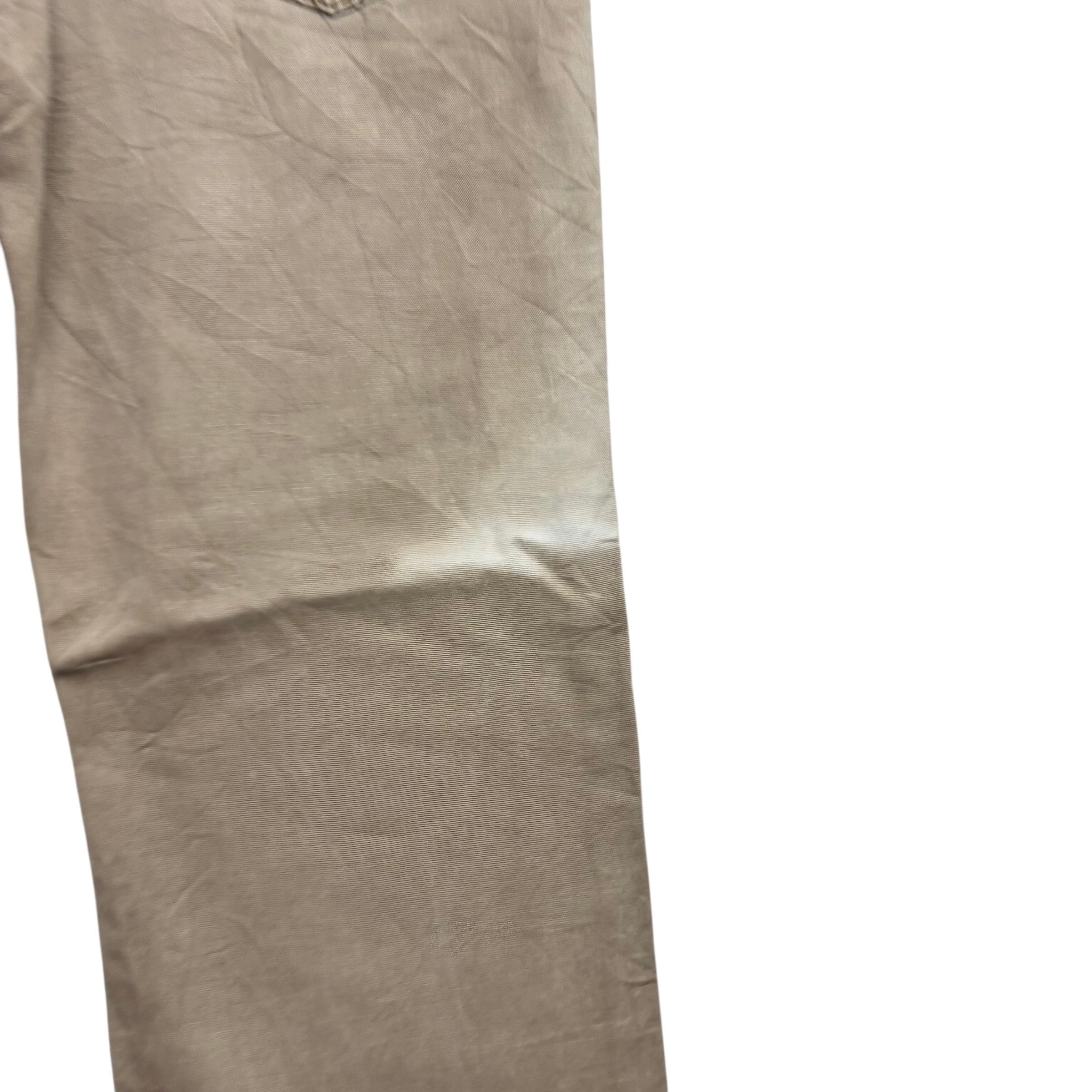 Levis 514 Trousers W36 L30 Mens Beige Regular Straight Fit Cotton Pants