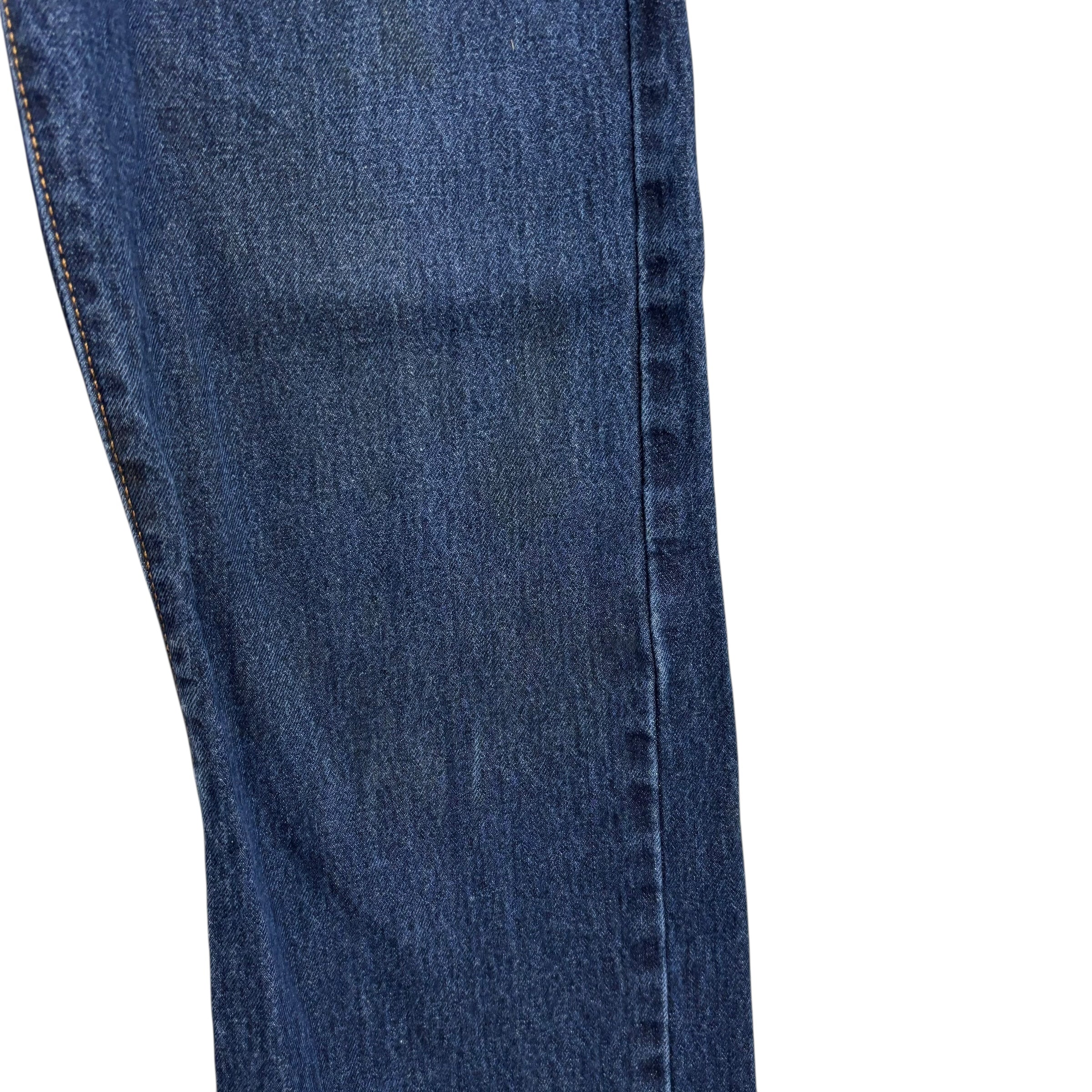 Levis 517 Jeans W34 L32 Mens Dark Blue Regular Bootcut Fit Denim (F)