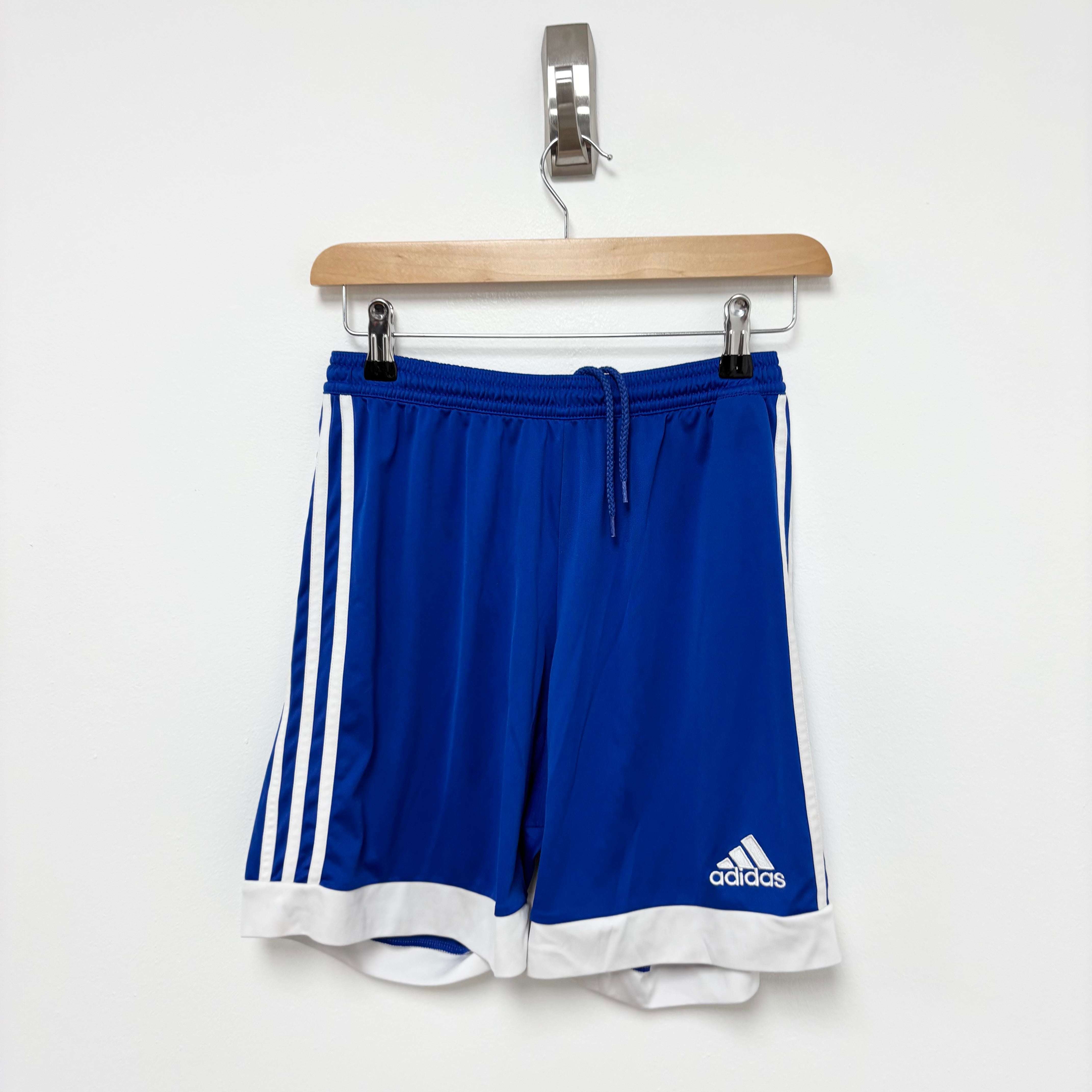 Adidas Shorts Mens Small Blue Sports Running Gym Athletic (E)