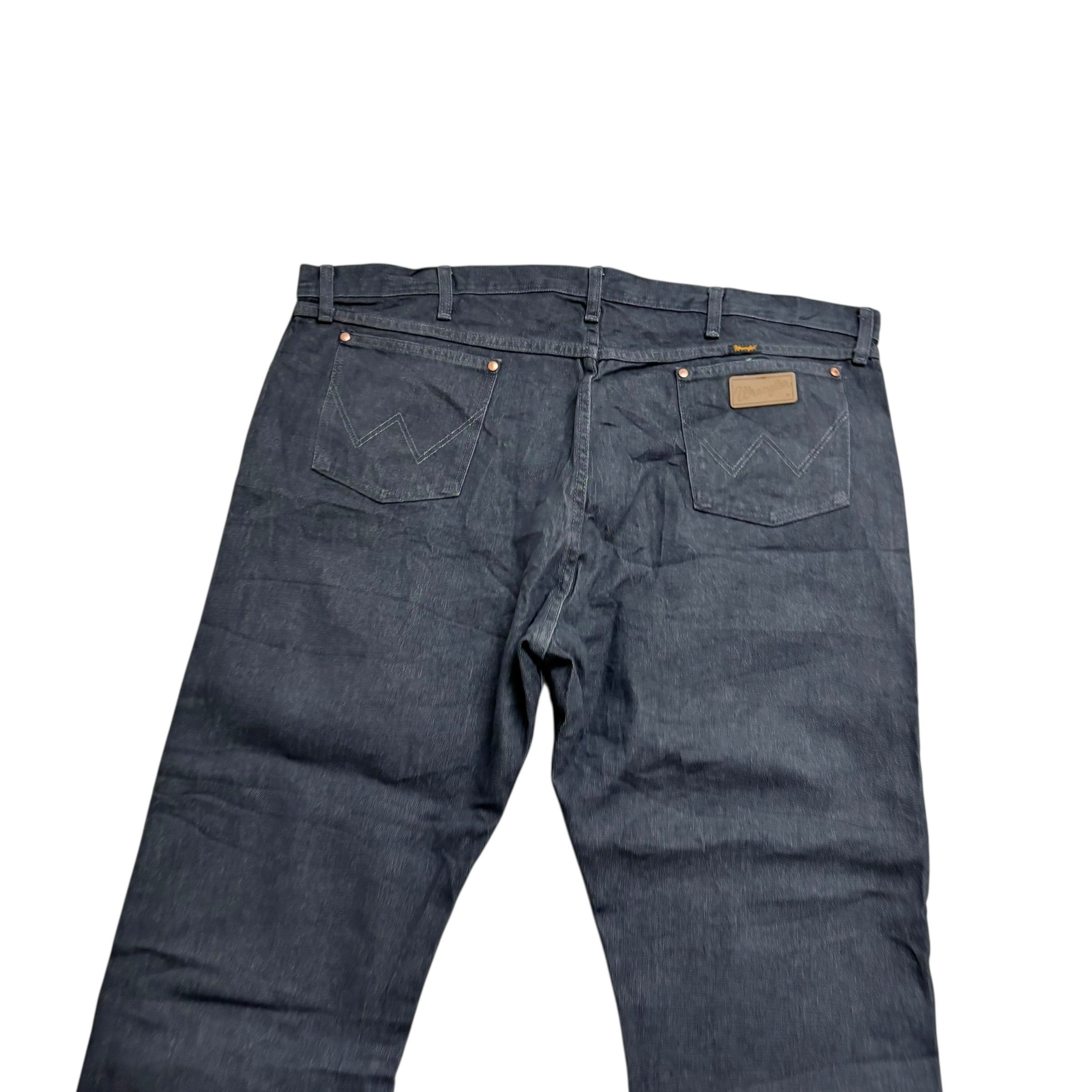 Wrangler Jeans Cowboy Cut W46 L31 Mens Grey 13MWZ Original Fit Denim (E)