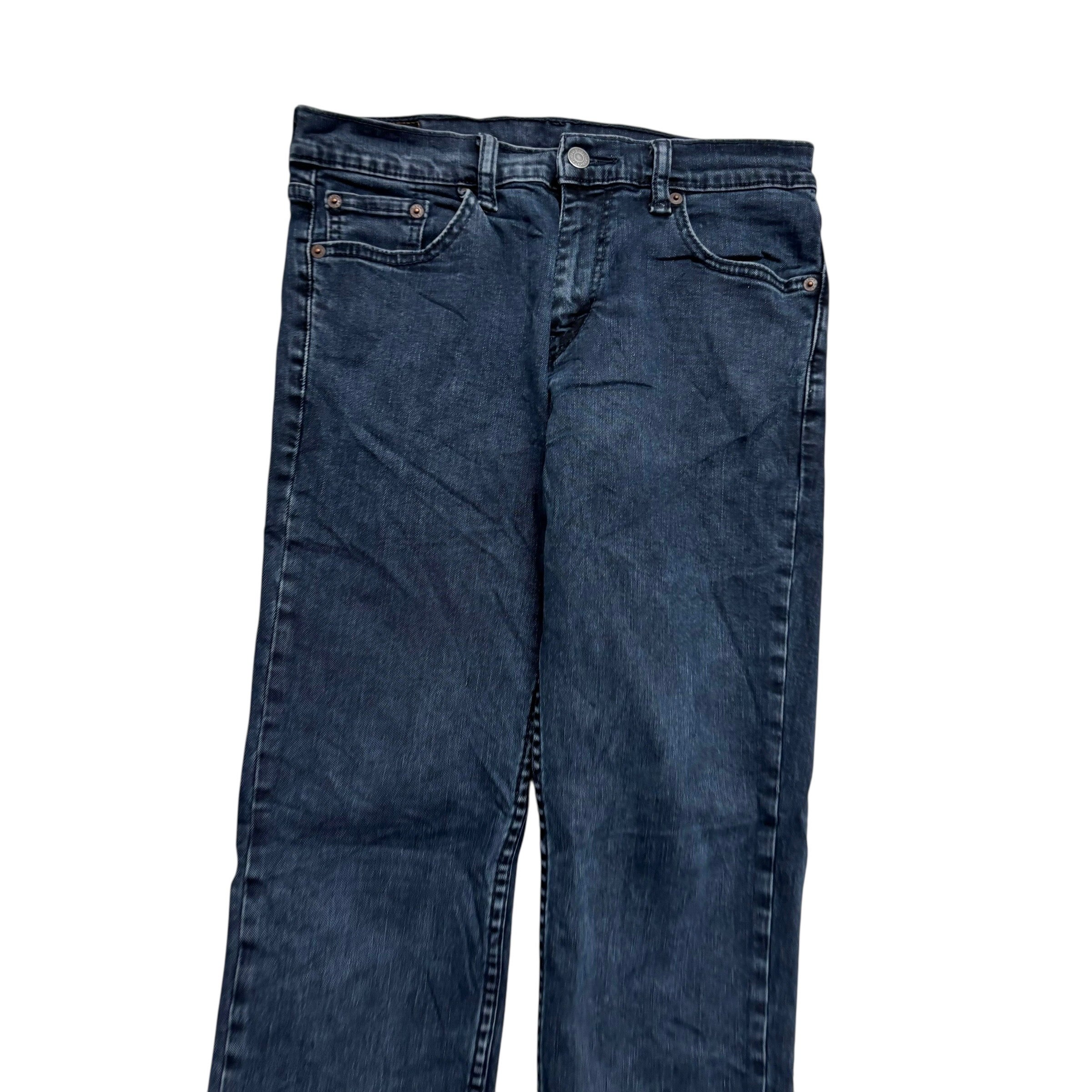 Levis 511 Jeans W30 L31 Mens Navy Blue Slim Fit Stretch Denim (E)
