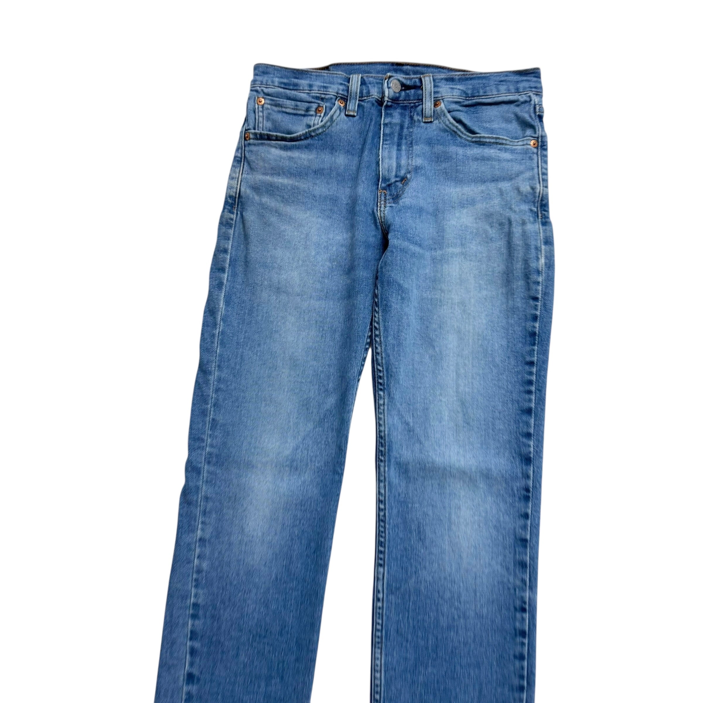 Levis 511 Jeans W30 L30 Mens Mid Blue Slim Fit Stretch Denim