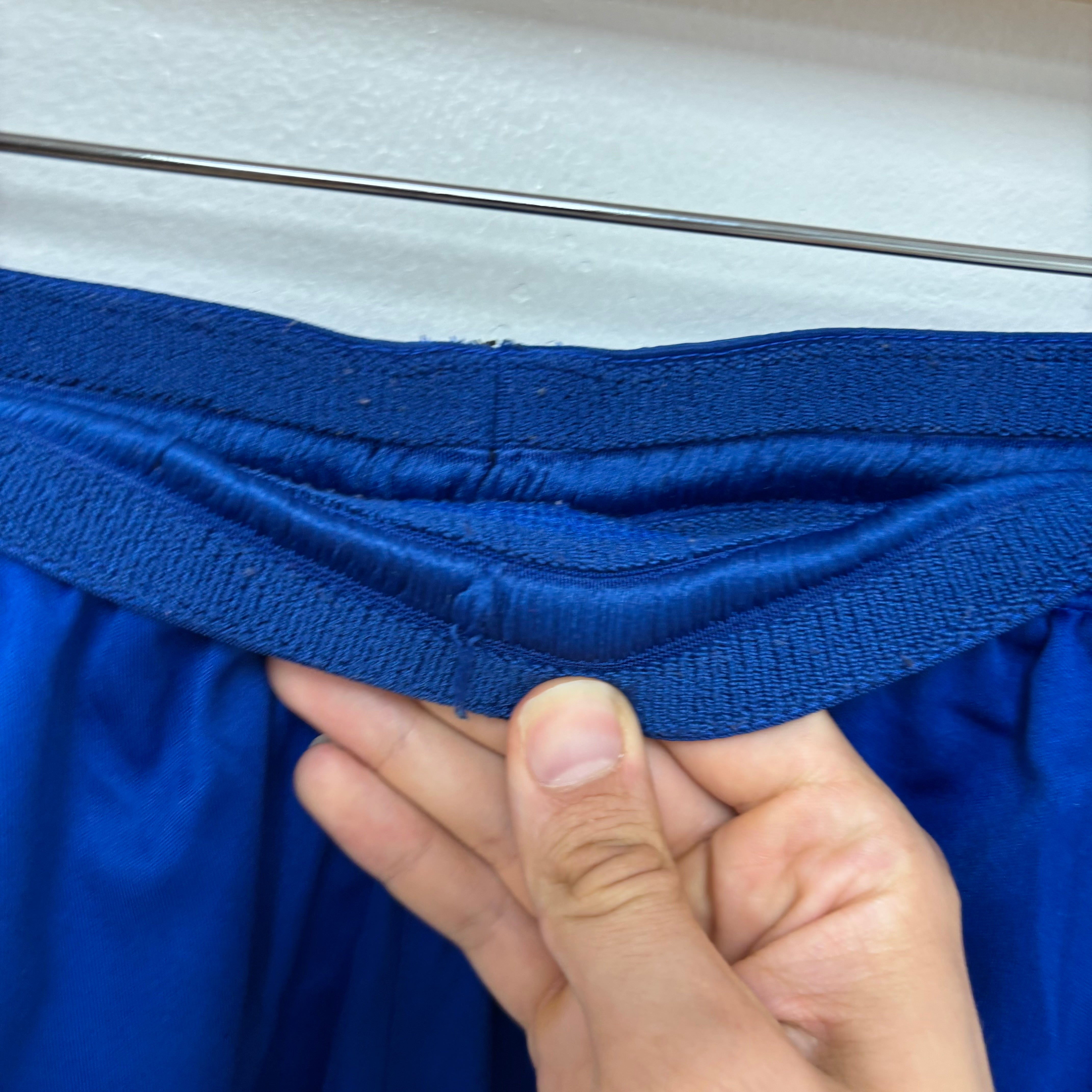 Adidas Shorts Mens Small Blue Sports Running Gym Athletic Pockets