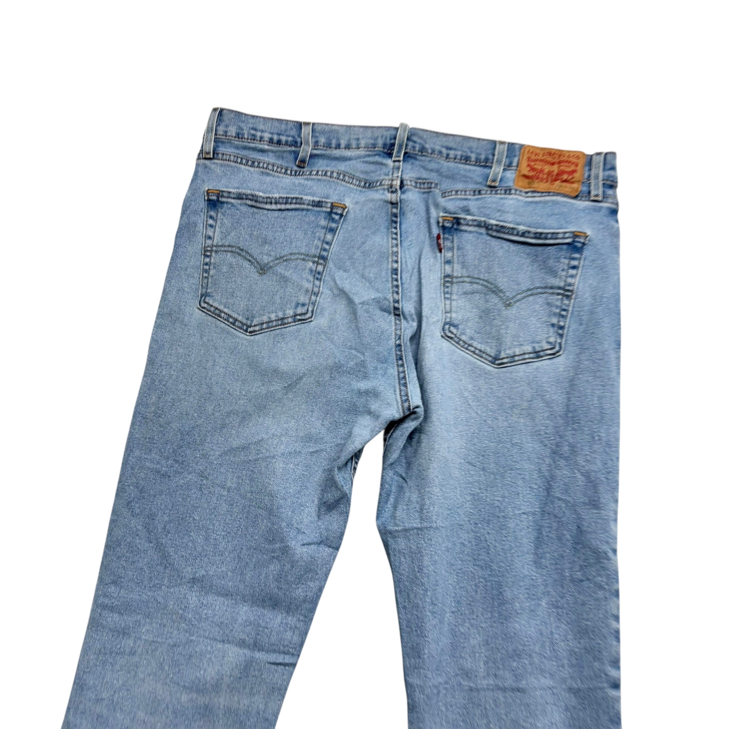 Levis 511 Jeans W38 L34 Mens Light Blue Slim Fit Stretch Denim (E)