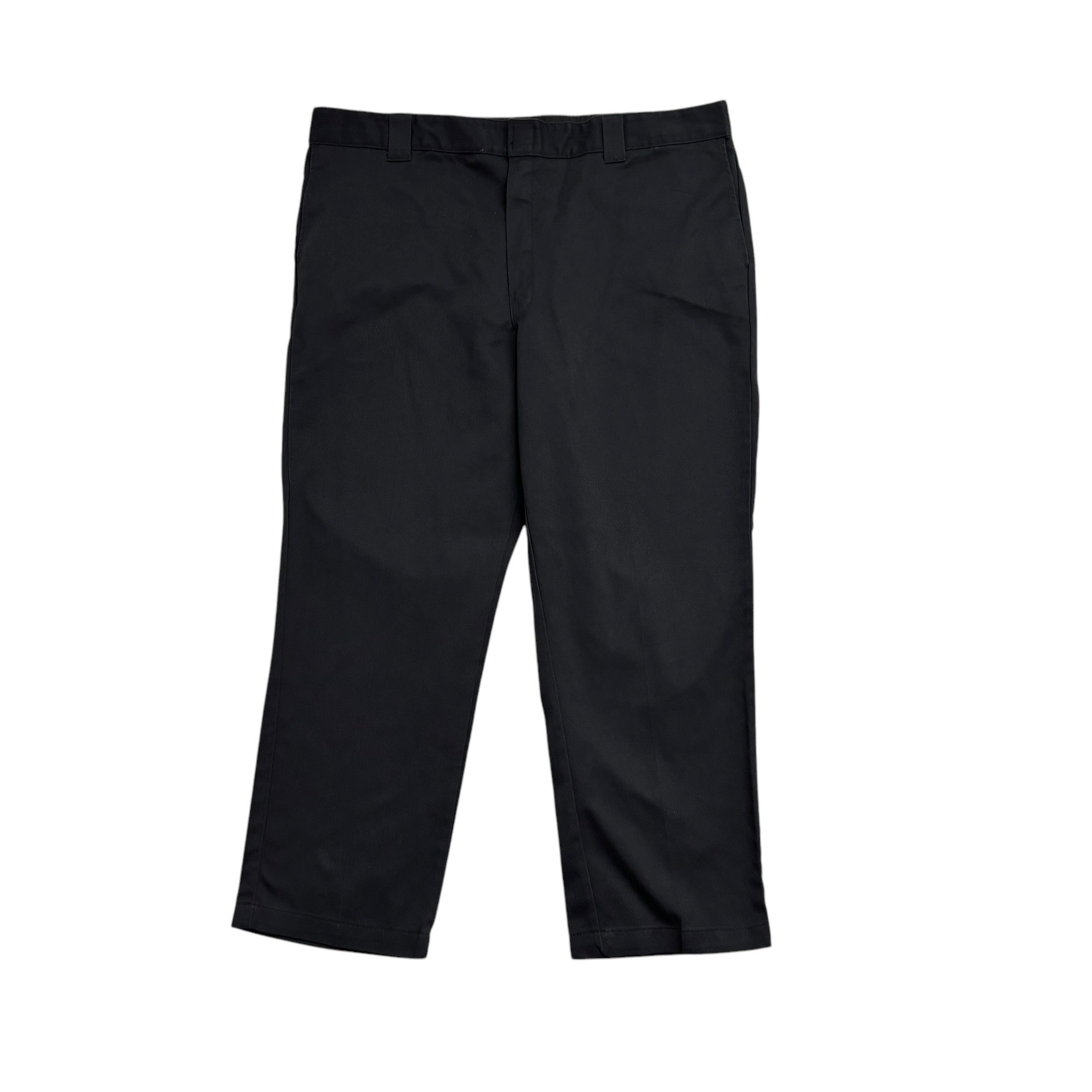 Dickies 874 Trousers W44 L30 Mens Black Pants Original Straight Fit Workwear