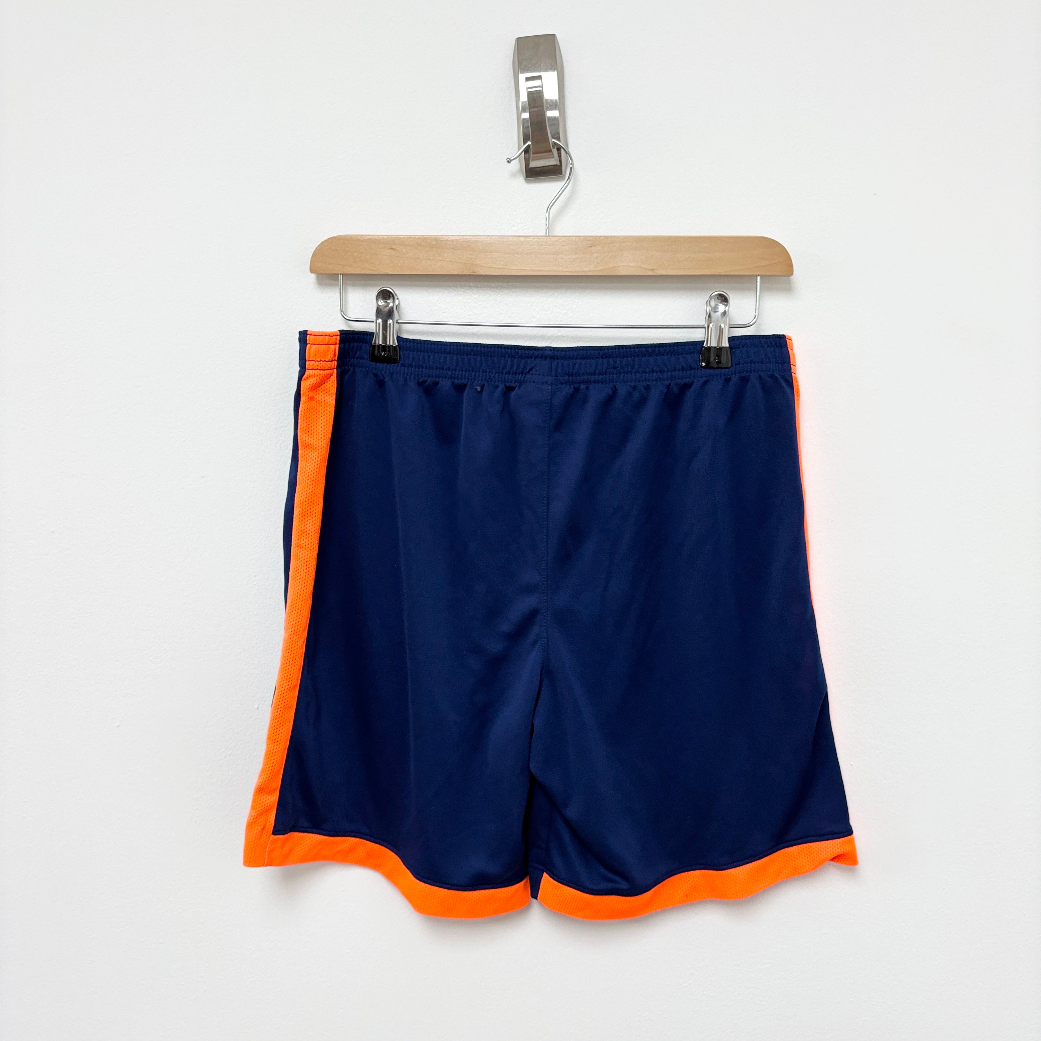 Nike Shorts Mens Medium Blue Dri Fit Running Sports Gym Athletic