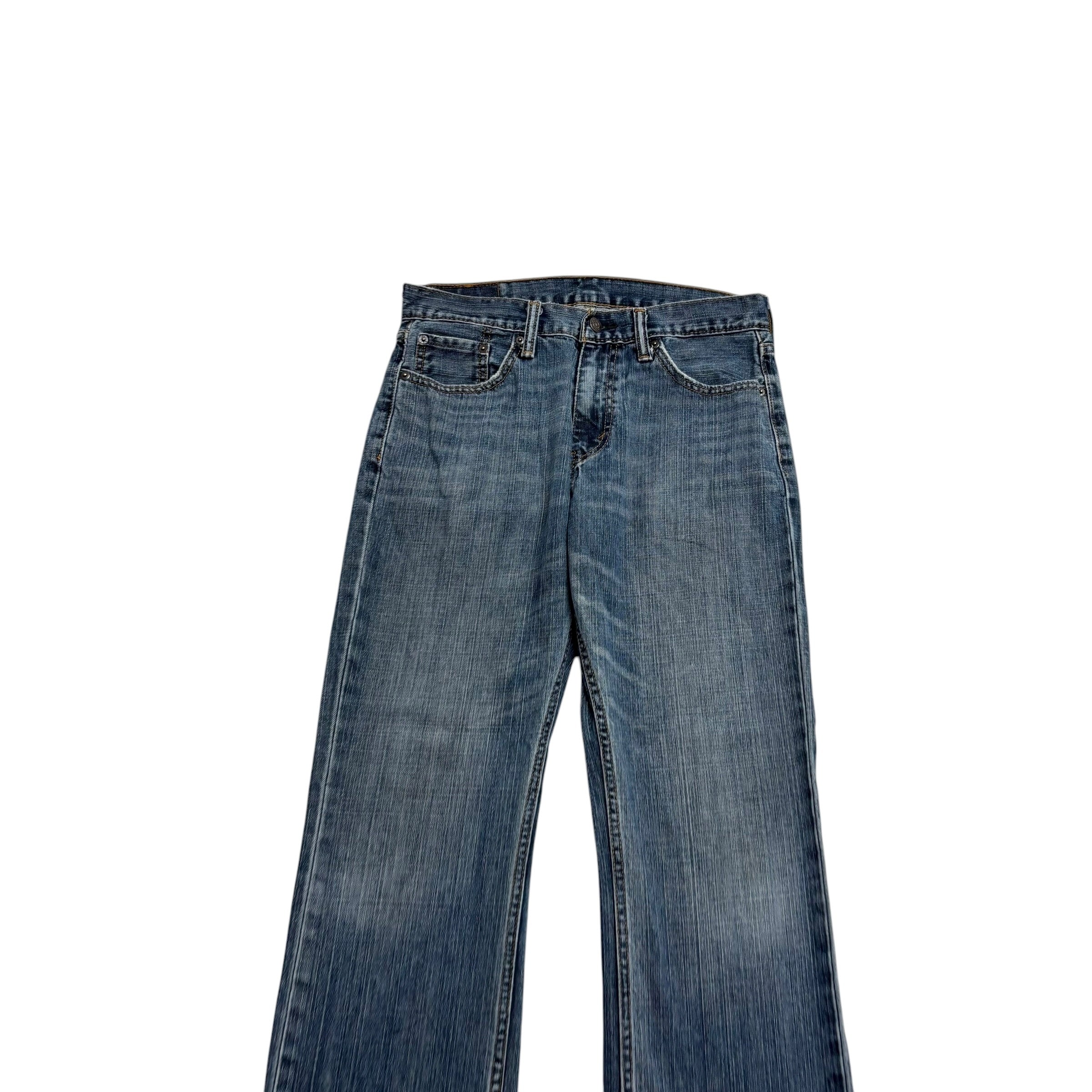 Levis 559 Jeans W30 L29 Mens Mid Blue Relaxed Straight Fit Denim