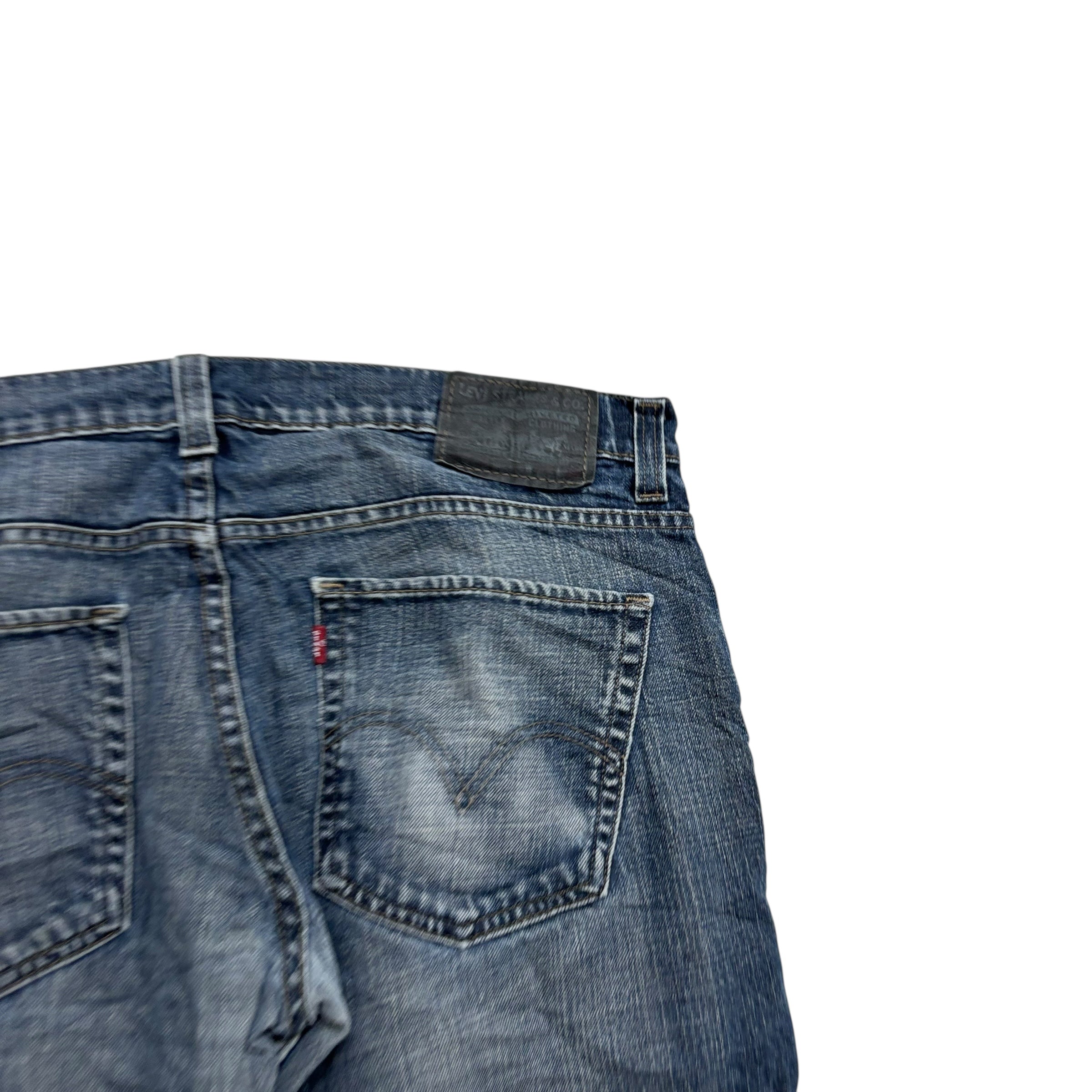 Levis 511 Jeans W34 L30 Mens Dark Blue Slim Fit Stretch Vintage Denim