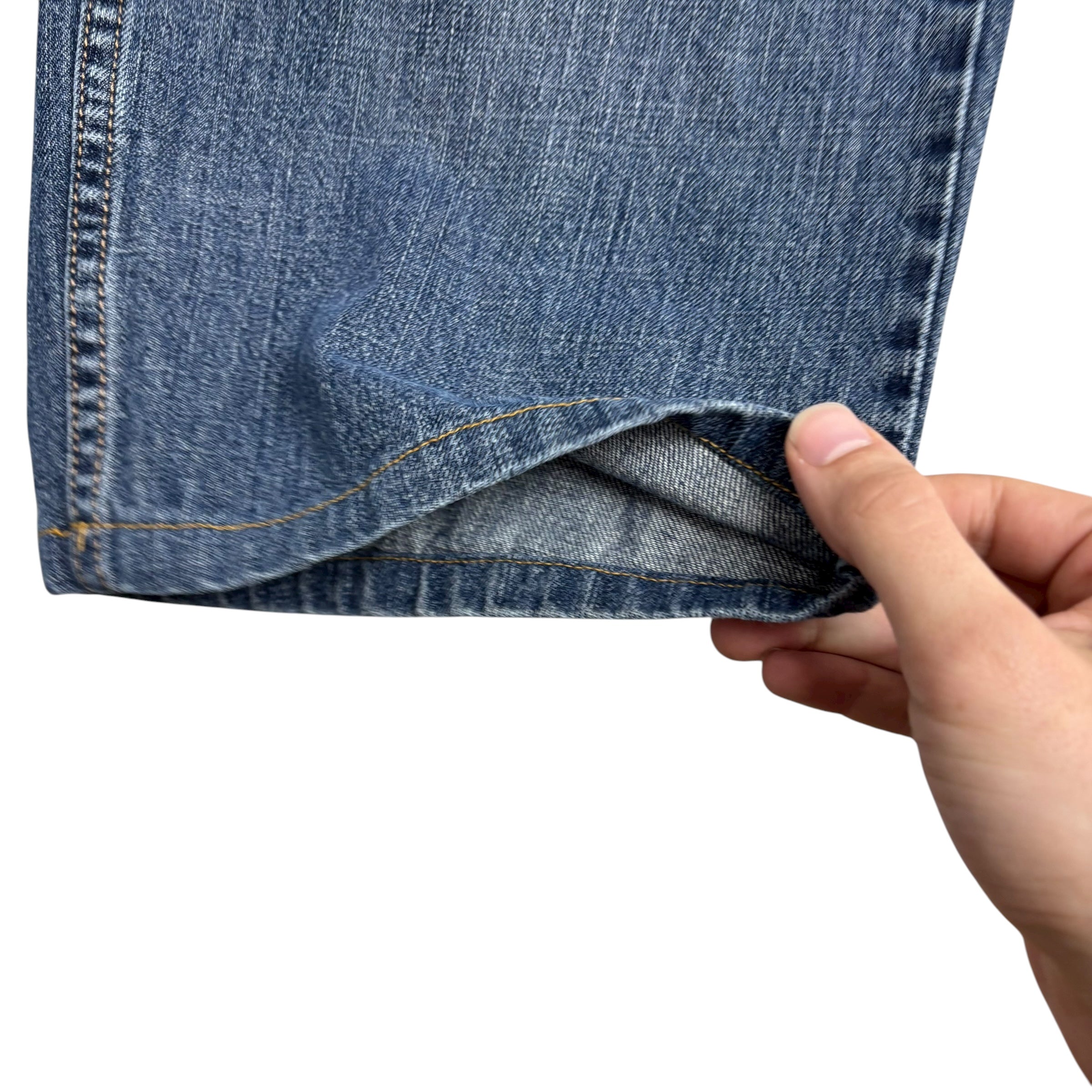 Levis 559 Jeans W36 L25 Mens Mid Blue Baggy Relaxed Fit Vintage Denim (F)