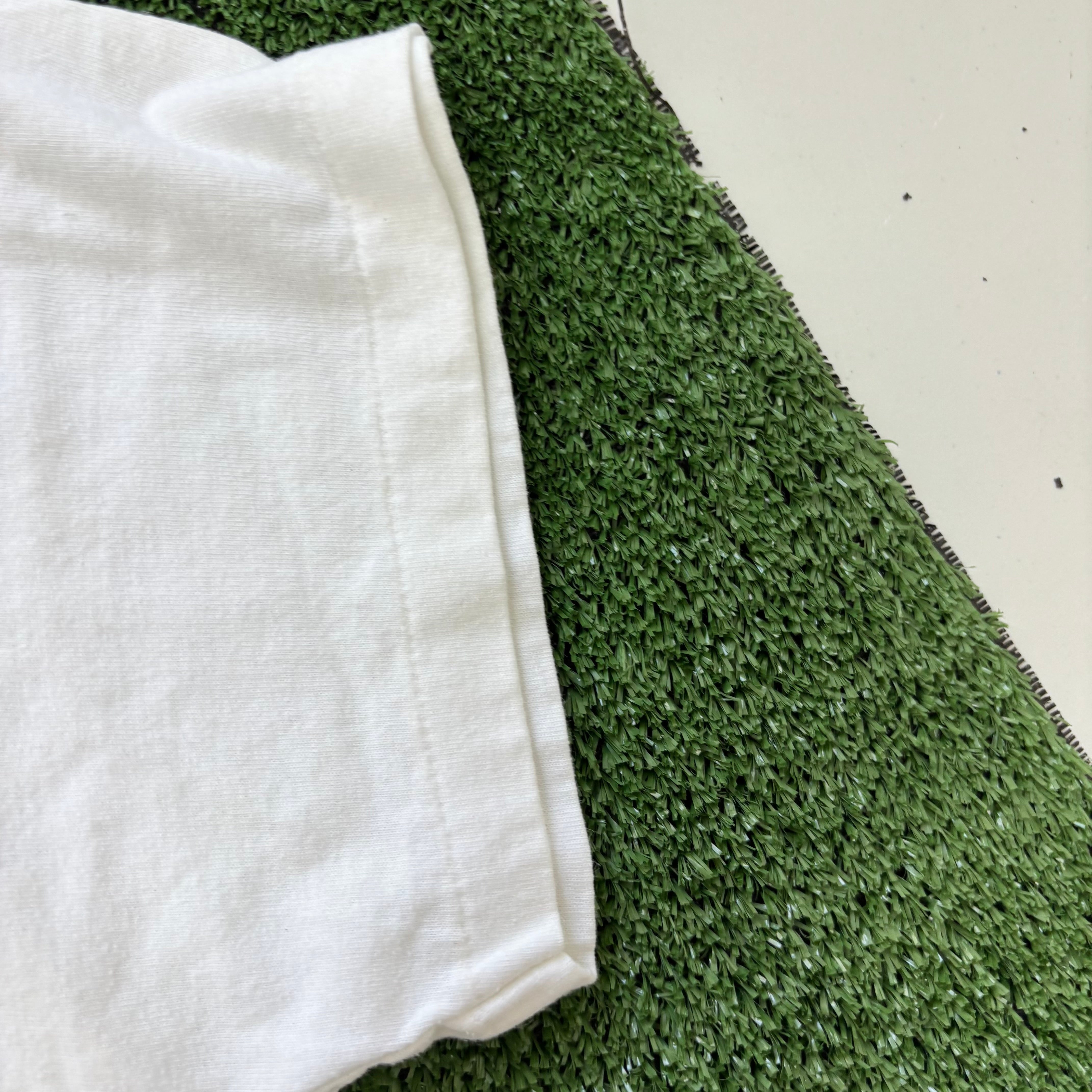 Vintage T Shirt Mens Medium White Single Stitch Graphic Print 90s