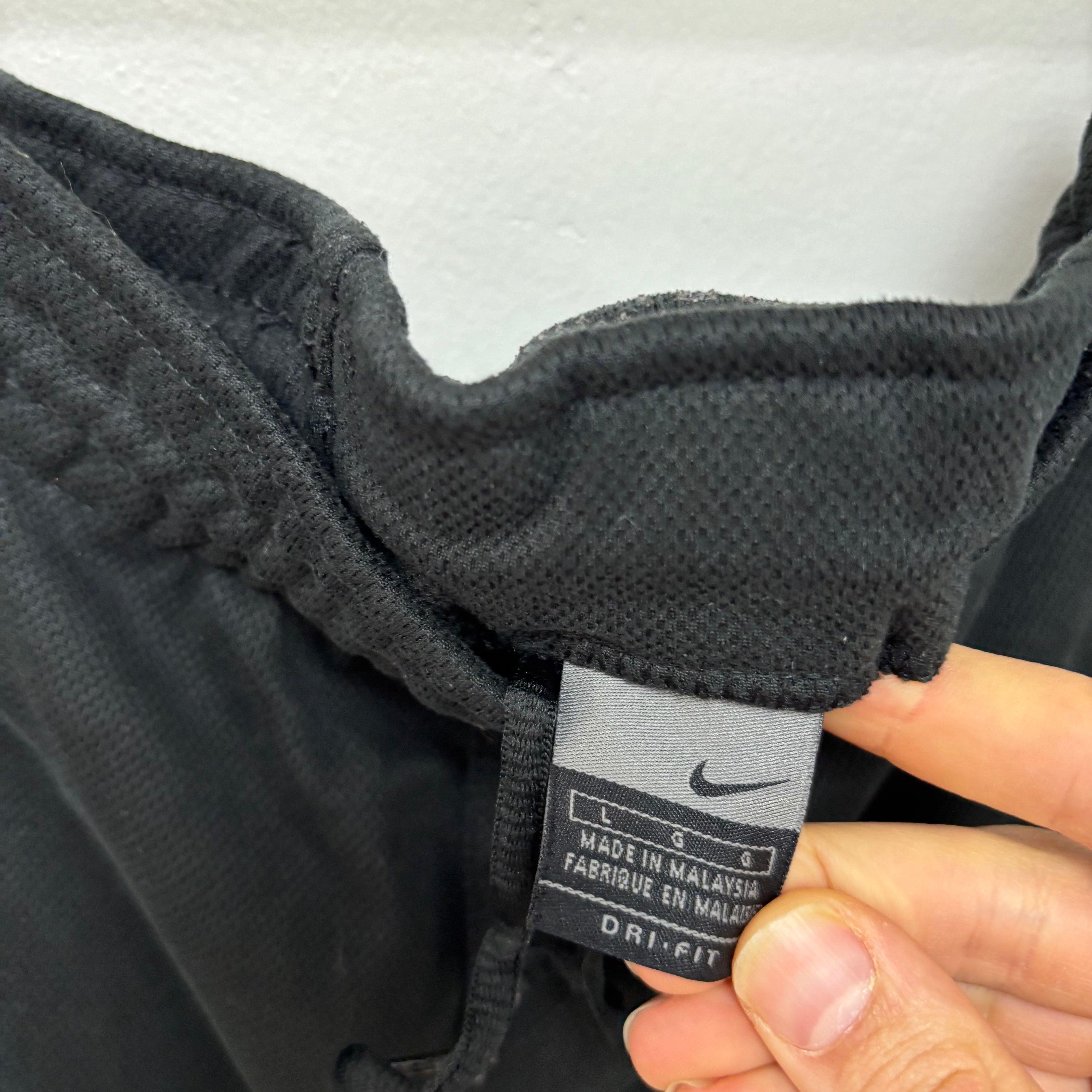 Nike Shorts Mens XL Black Dri Fit Running Sports Gym Y2K Vintage