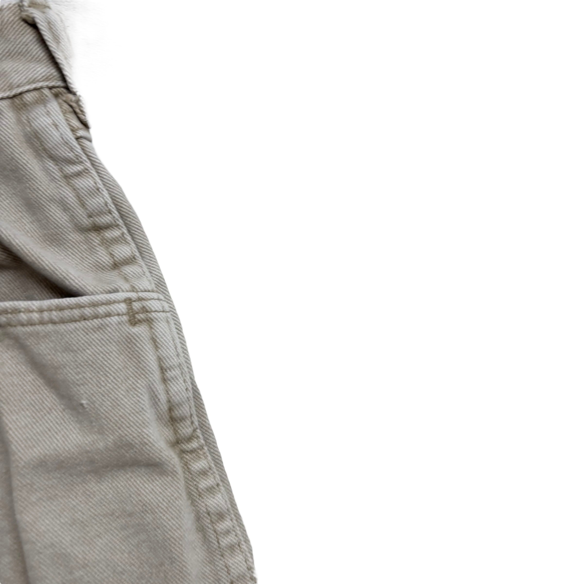 Vintage Wrangler Jorts W36 Mens Stone Denim Shorts Regular Fit