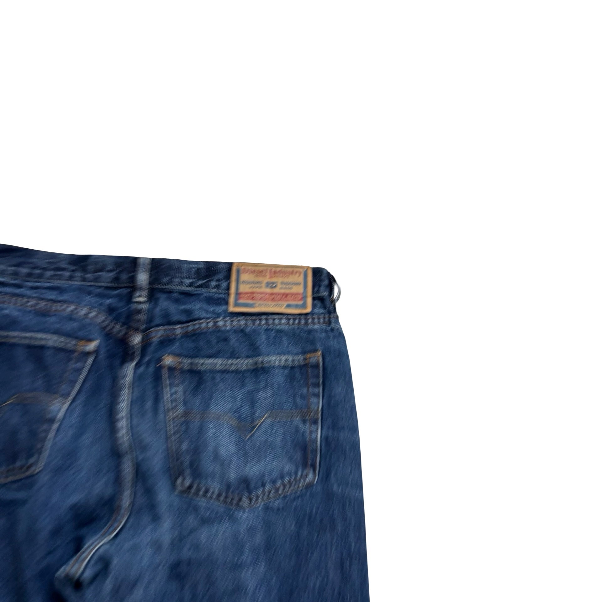 Diesel Kulter Jeans W32 L31 Mens Dark Blue Regular Straight Vintage Denim (E)