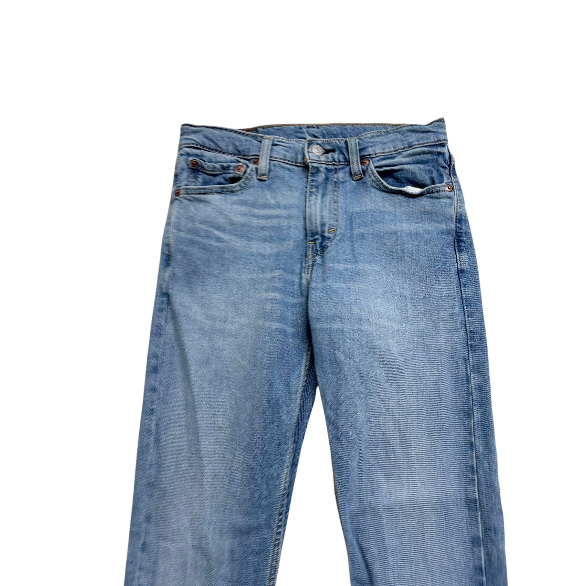 Levis 512 Jeans W29 L30 Mens Light Blue Slim Tapered Fit Stretch Denim (E)