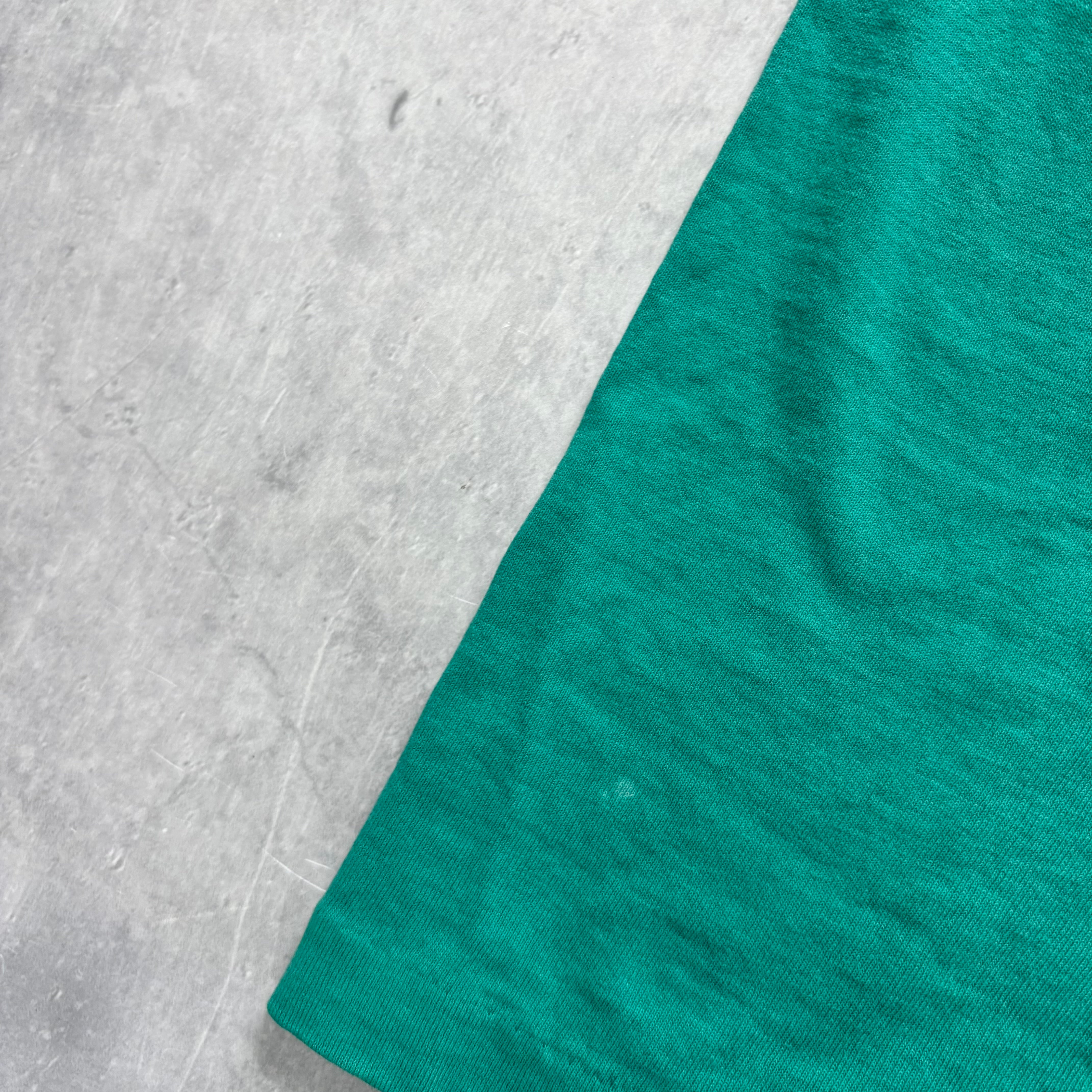 Vintage T Shirt Mens XL Green Single Stitch Graphic Print 90s Museum USA