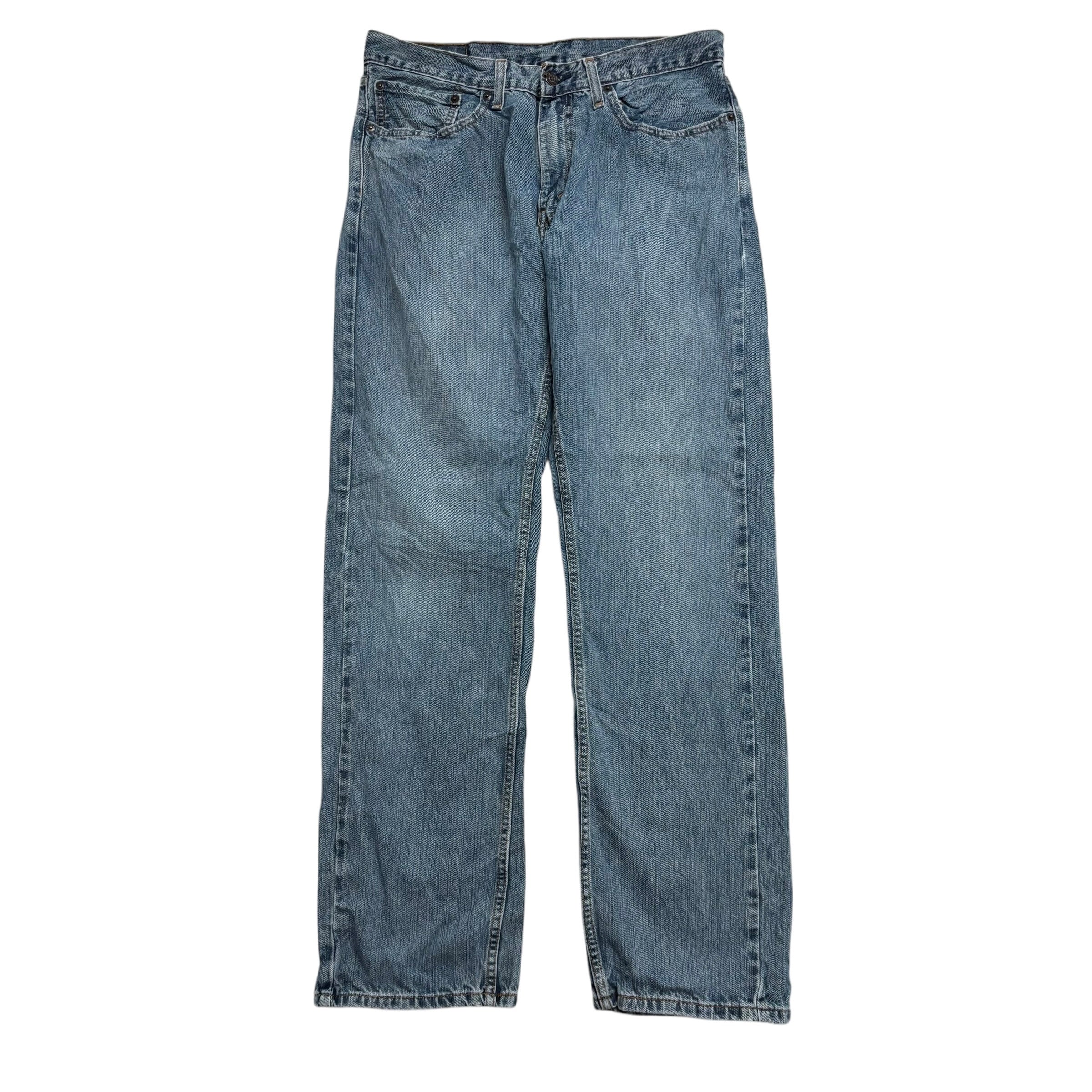 Levis 559 Jeans W34 L34 Mens Mid Blue Baggy Relaxed Straight Fit Denim (E)