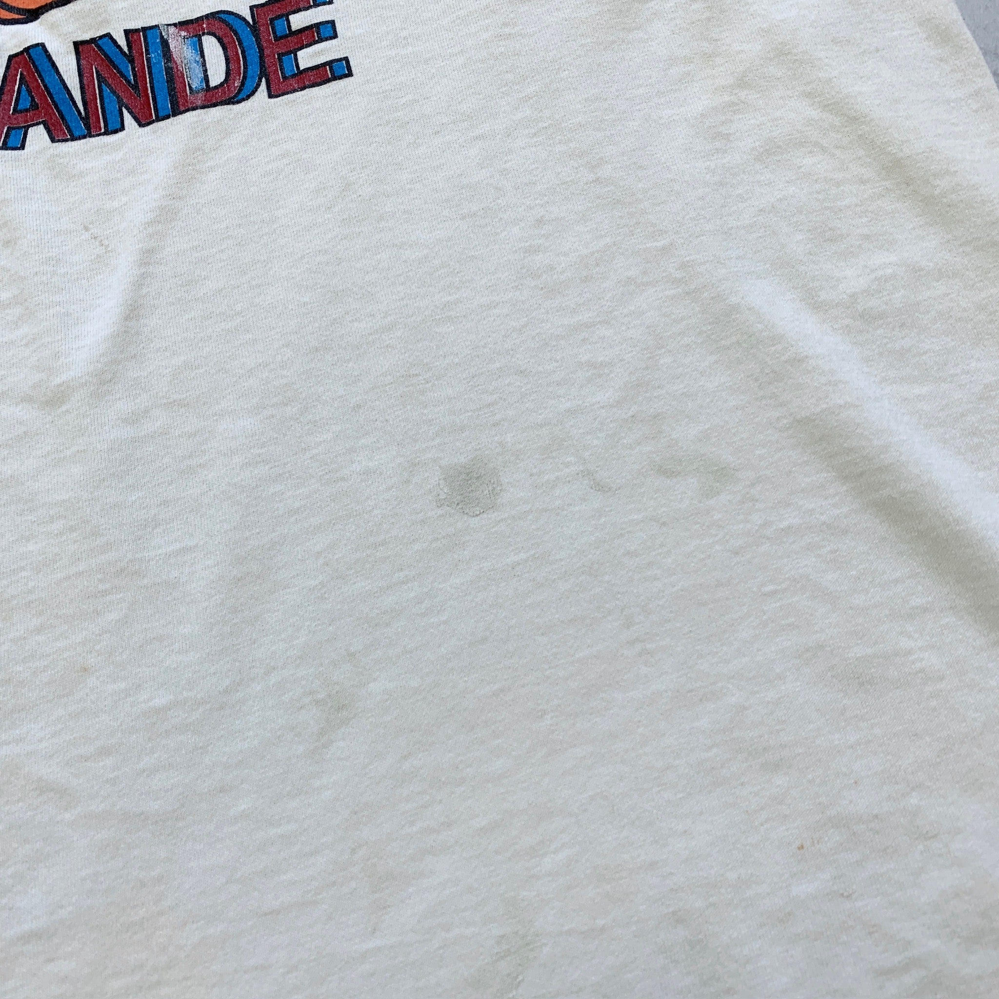 Vintage T Shirt Mens XL White Single Stitch Graphic Print 90s USA Basketball