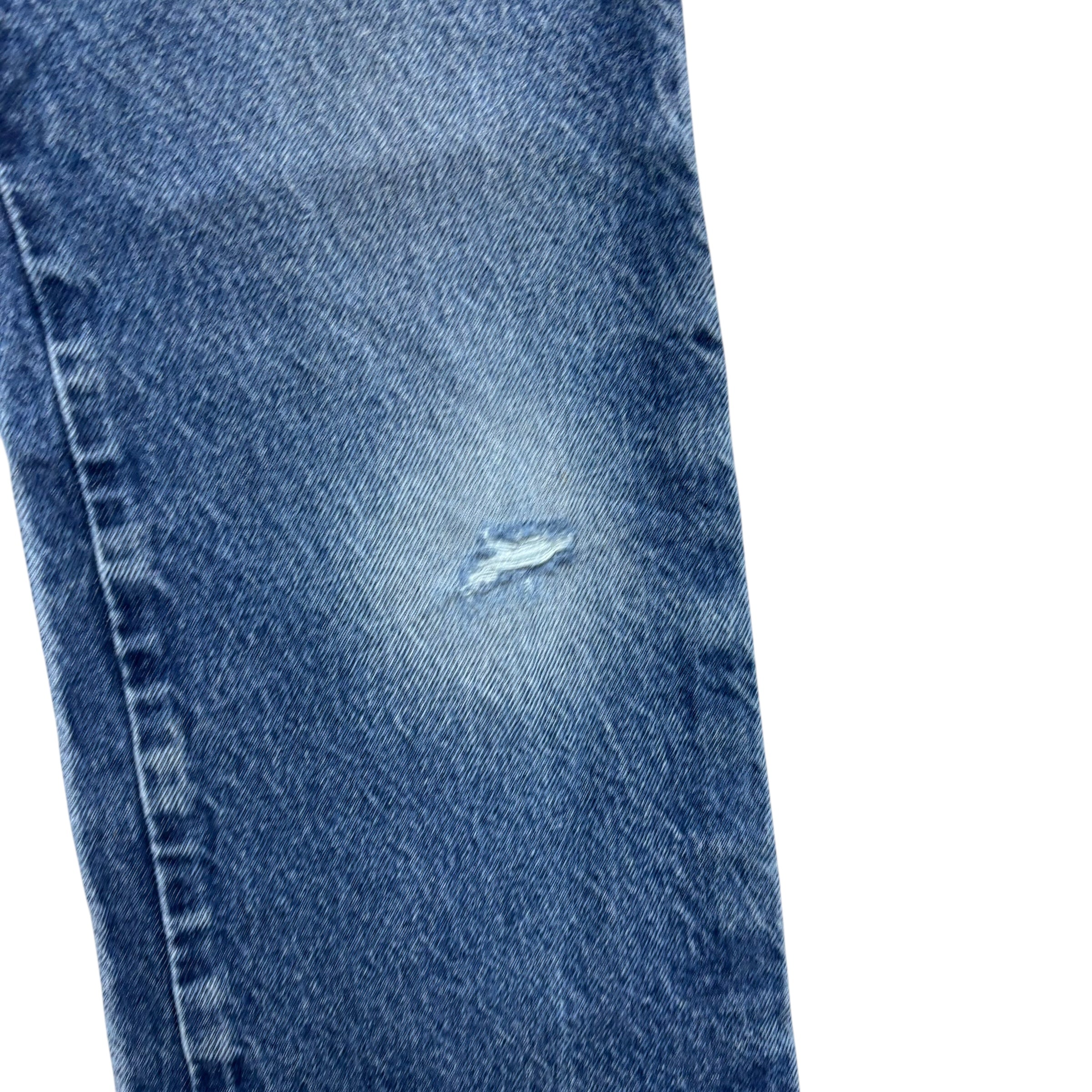 Levis 517 Jeans W30 L30 Mens Mid Blue Regular Bootcut Fit Vintage Denim (F)