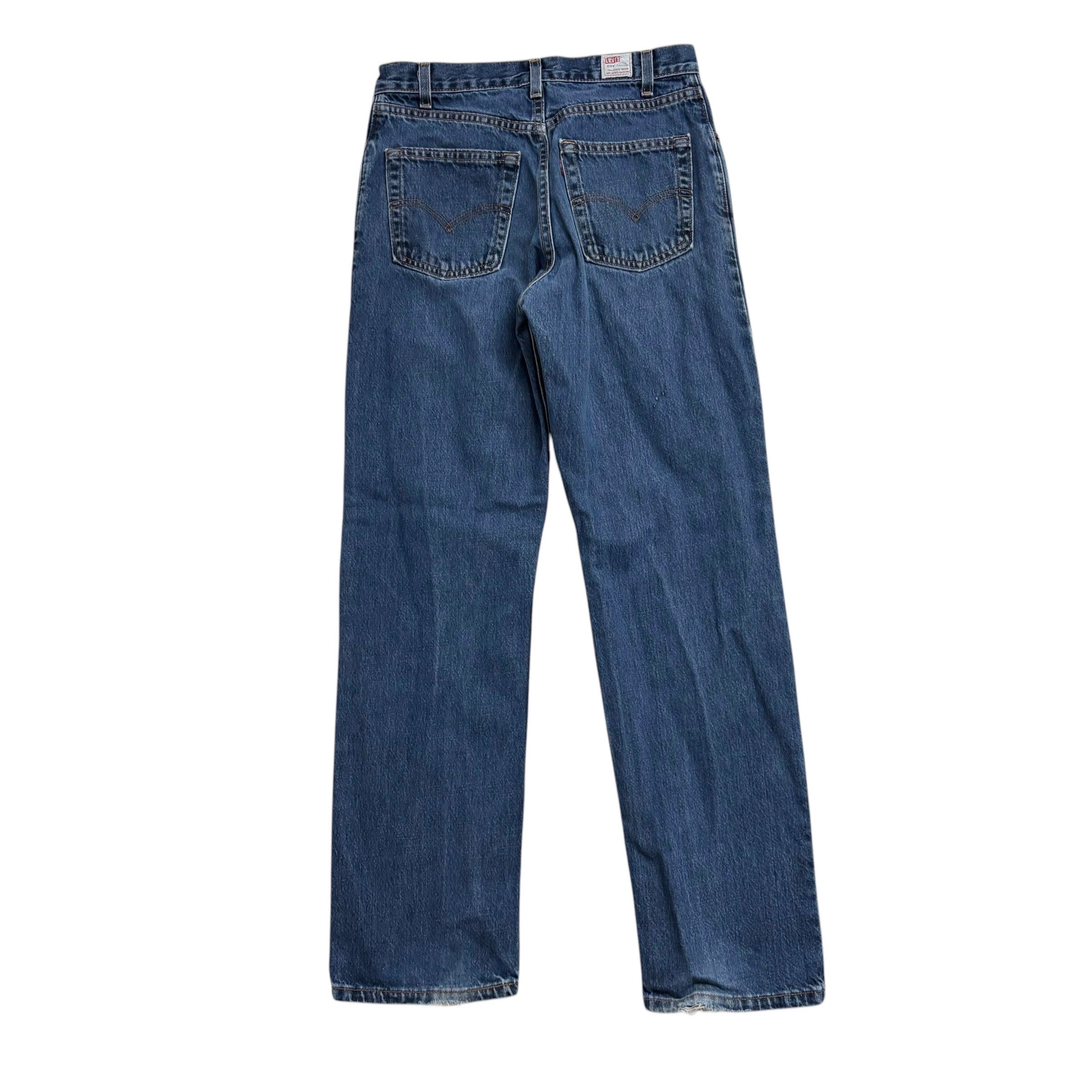 Levis 559 Jeans W29 L32 Mens Mid Blue Relaxed Straight Made In USA Vintage