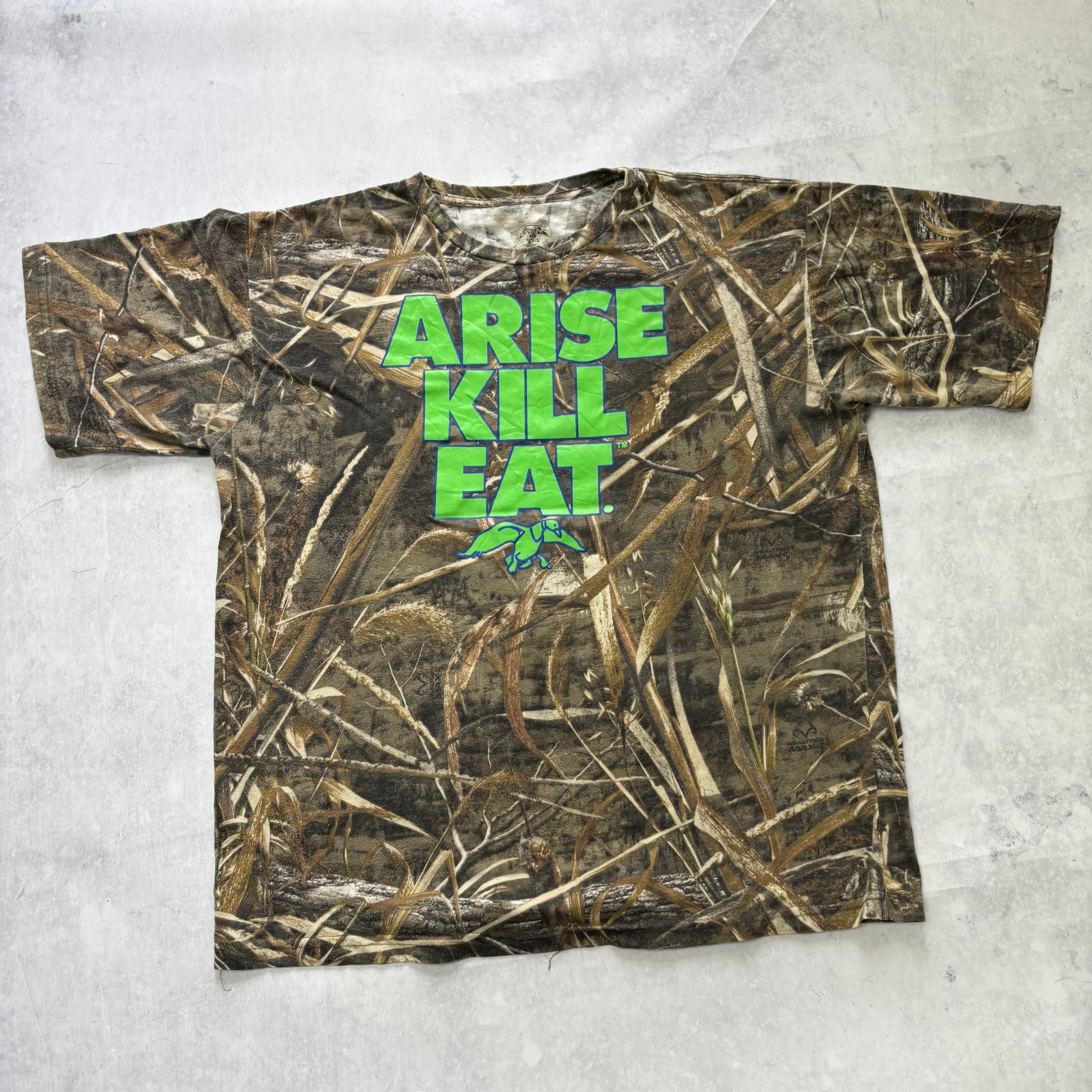 RealTree T Shirt Mens XL Camo Y2K Hunting