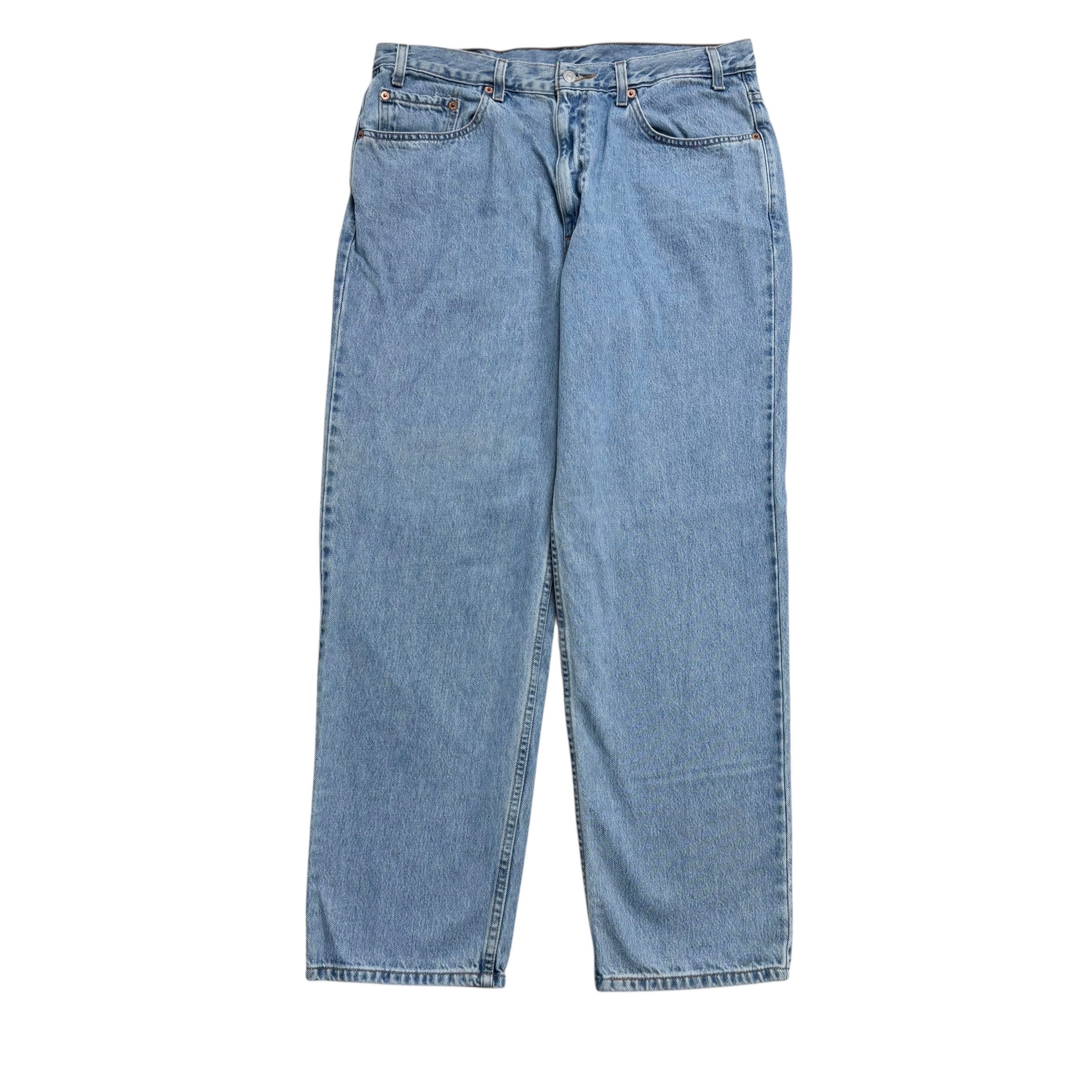 Levis 550 Jeans W36 L30 Mens Light Blue Baggy Relaxed Straight Fit Vintage Denim
