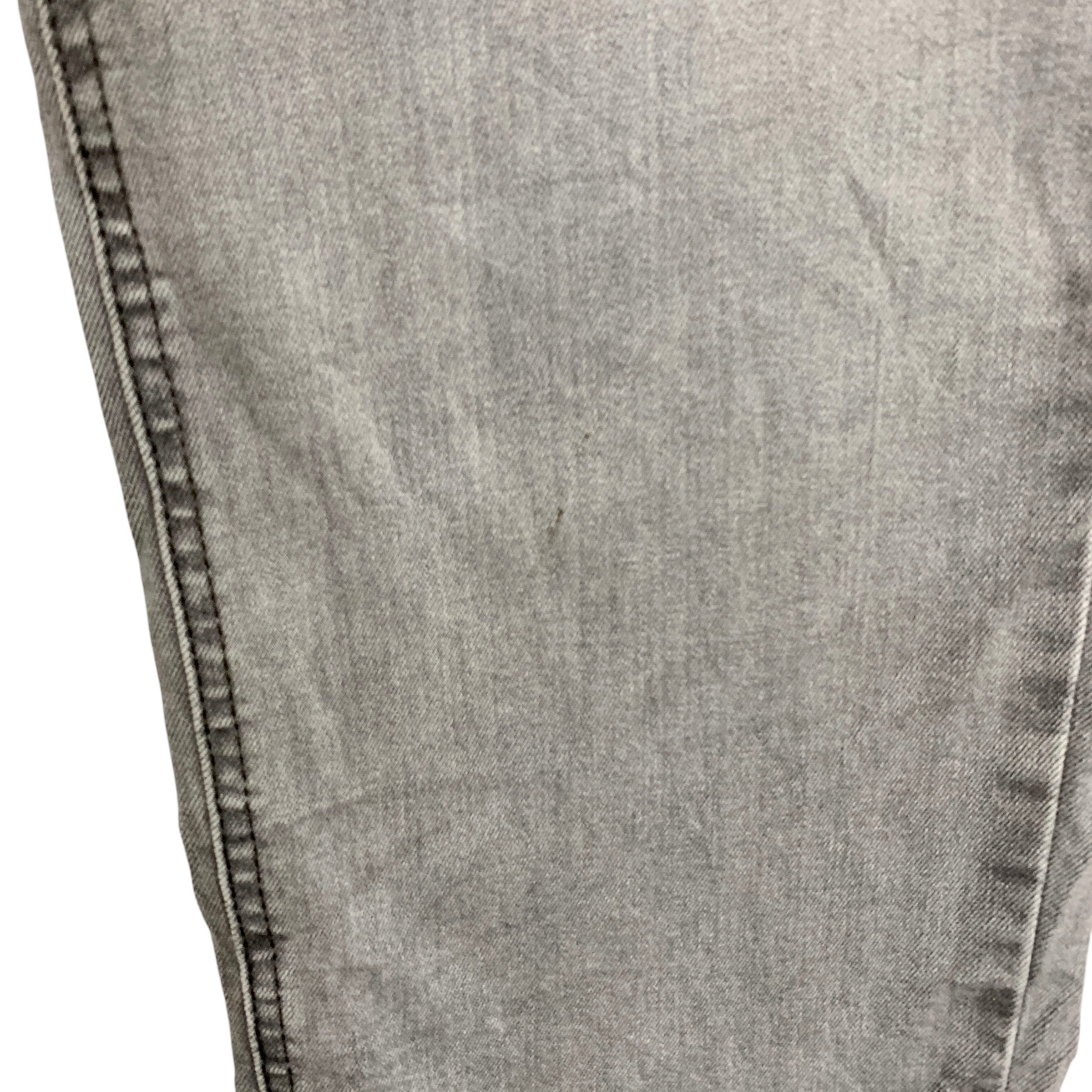 Levis 541 Jeans W40 L34 Mens Grey Athletic Tapered Fit Stretch Denim