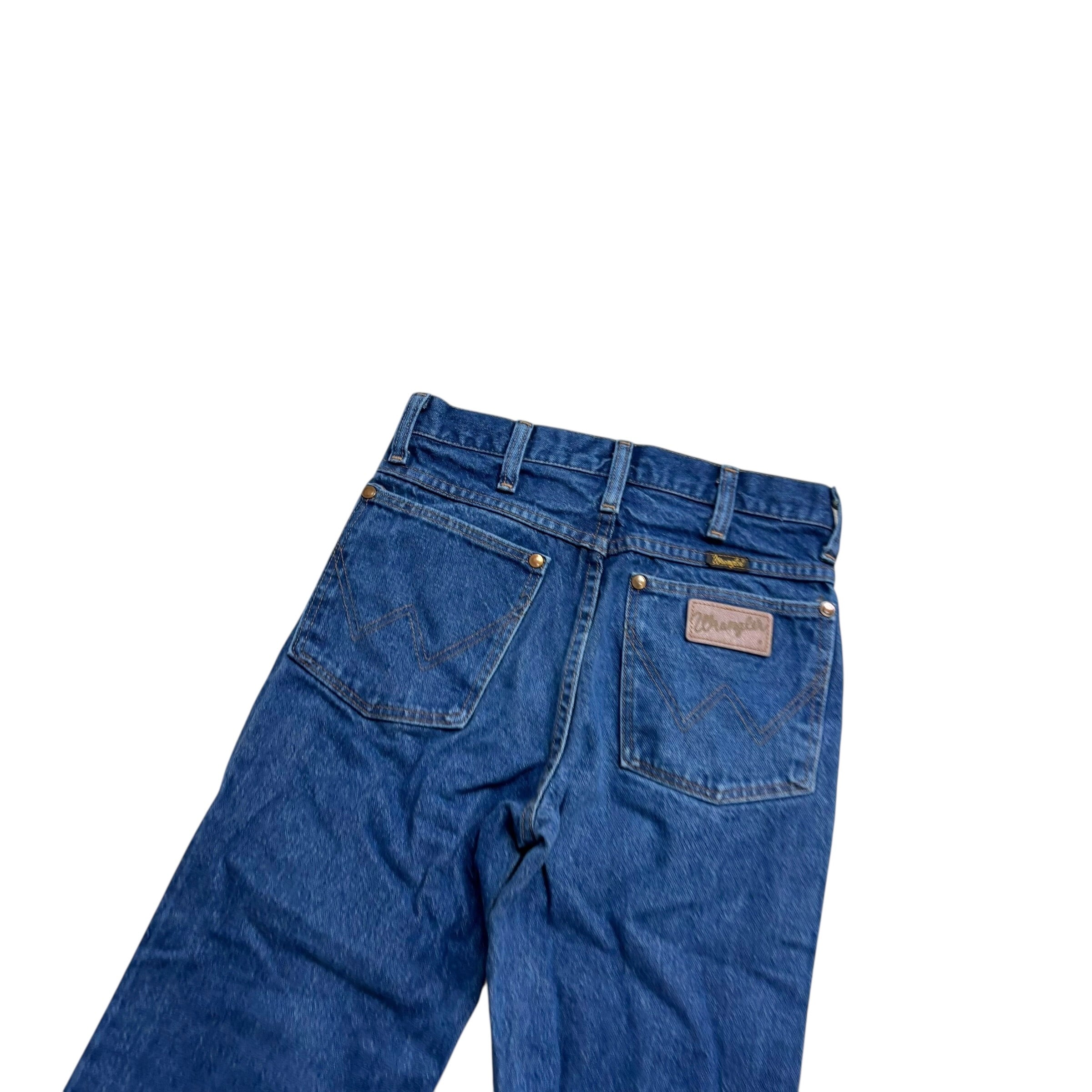 Wrangler Jeans Cowboy Cut W26 L31 Mens Mid Blue 936 Slim Fit USA Made (E)