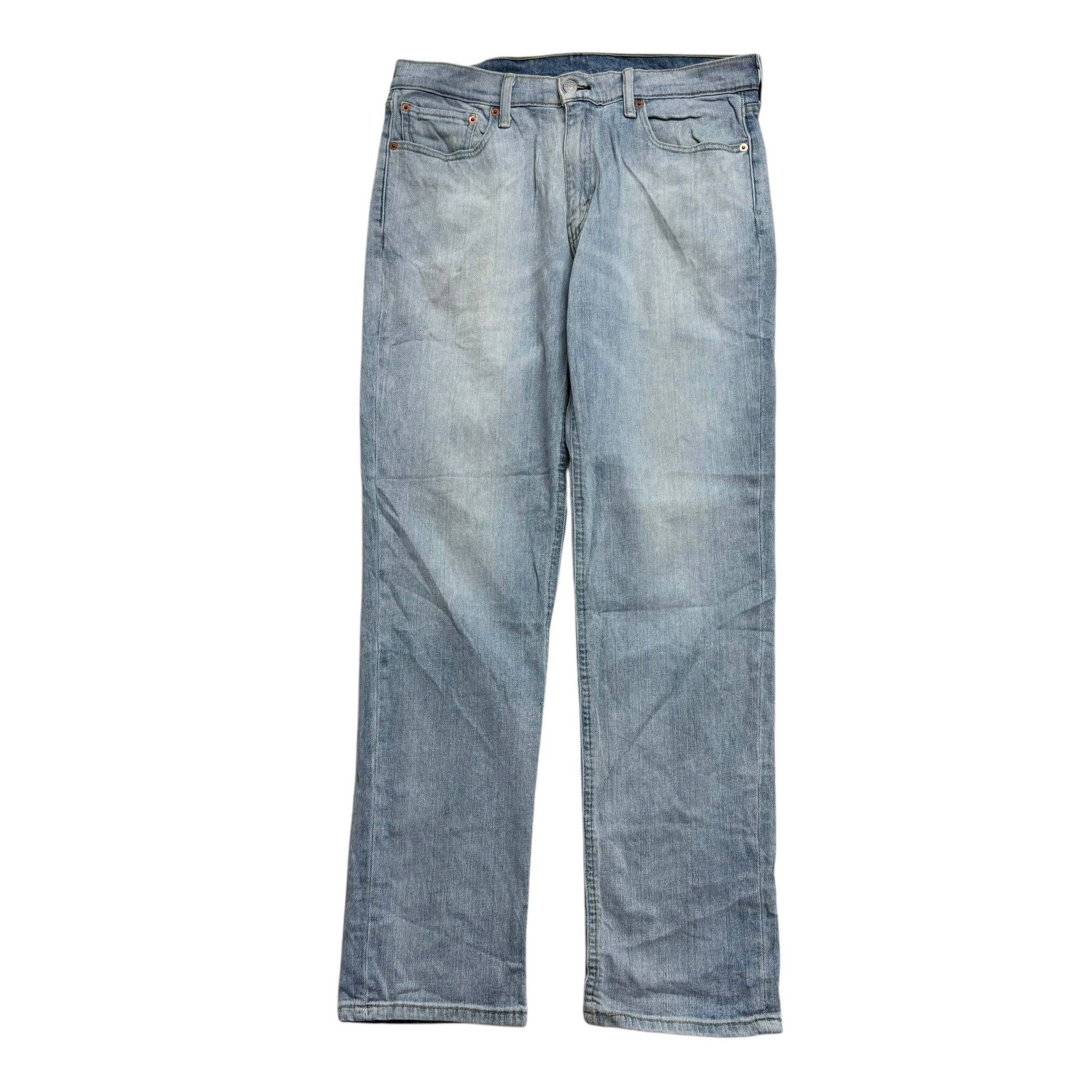 Levis 541 Jeans W32 L32 Mens Light Blue Athletic Tapered Fit Stretch Denim