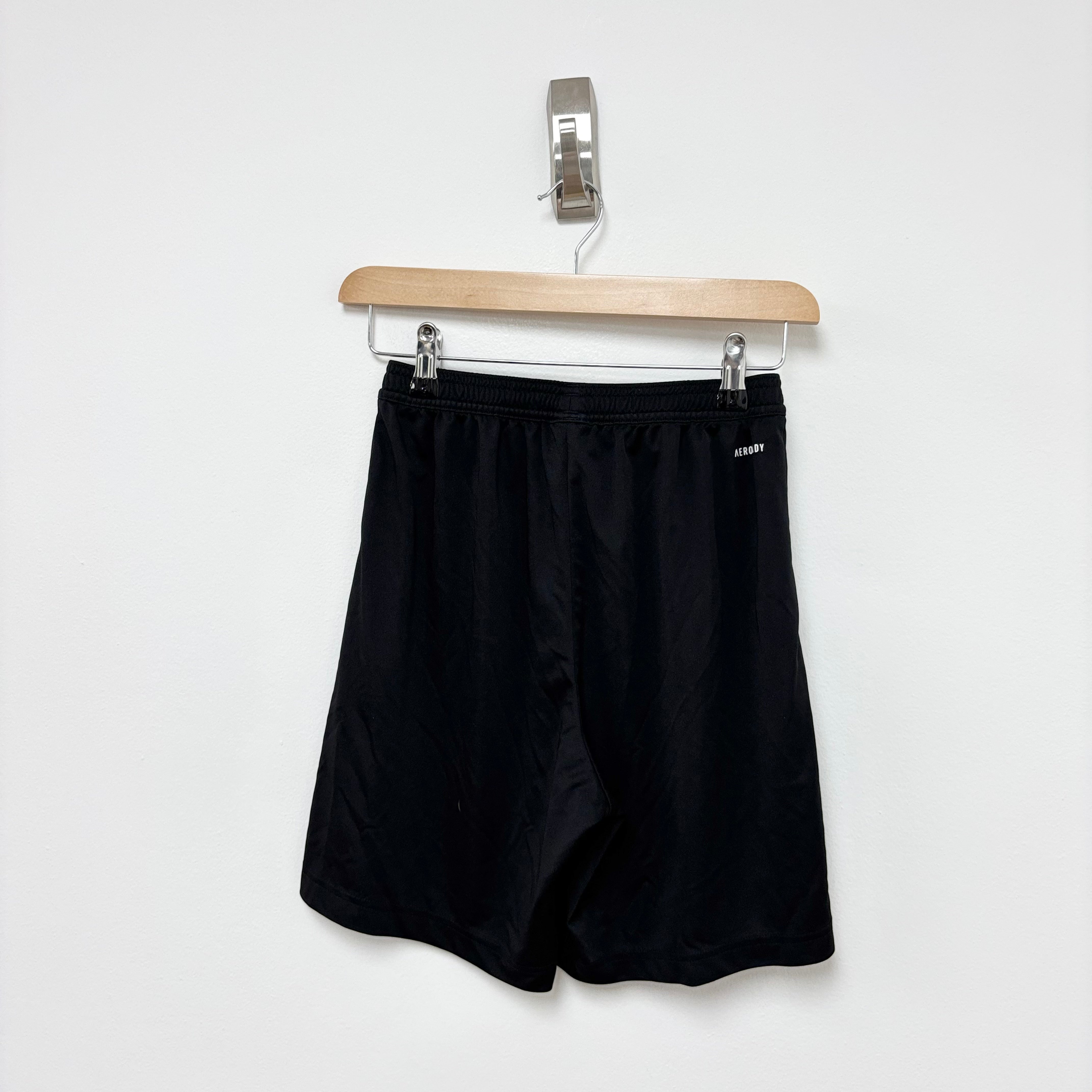 Adidas Shorts Mens XS Black Sports Running Gym Athletic Aeroready (E)