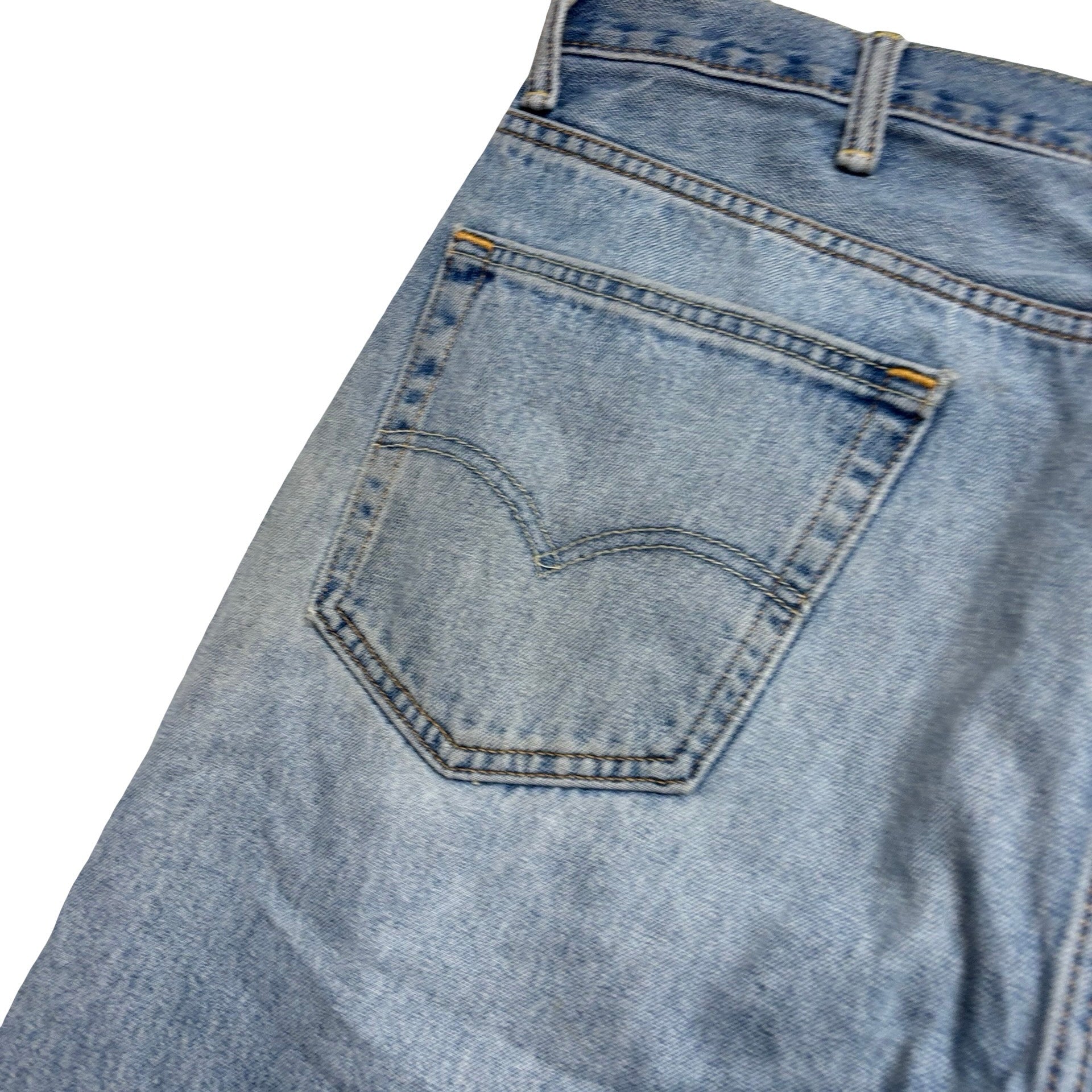 Levis 550 Jeans W40 L30 Mens Light Blue Baggy Relaxed Straight Fit Denim