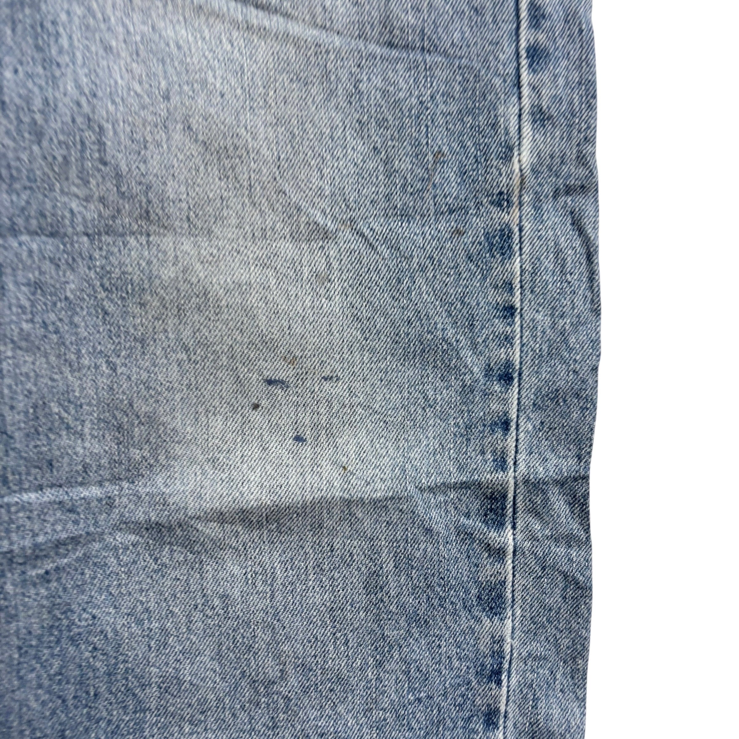 Levis 550 Jeans W34 L30 Mens Light Blue Baggy Relaxed Straight Vintage Denim (F)